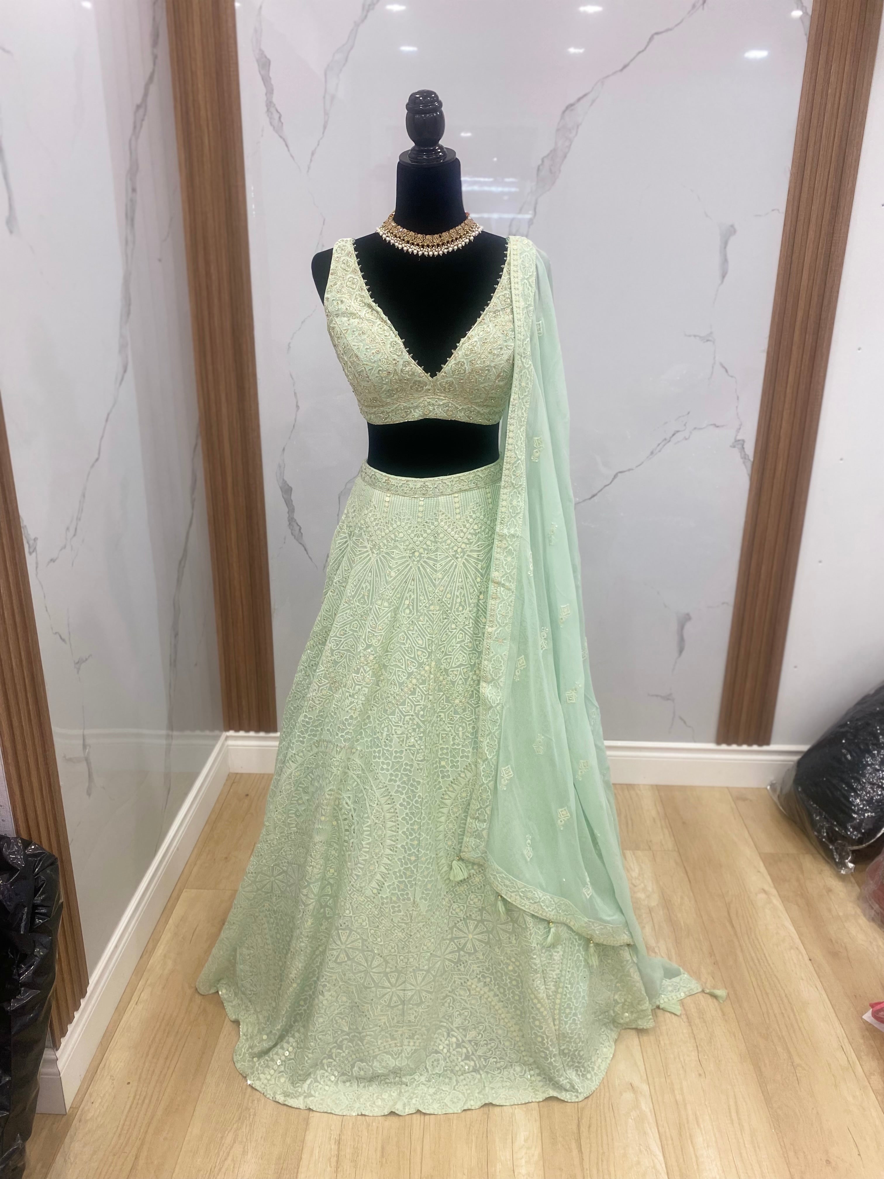 Perfect engagement/reception lehenga choli