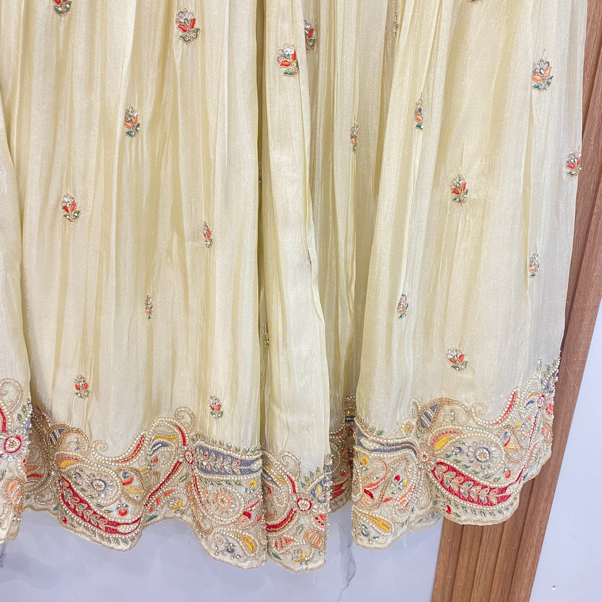 Indo western Embroidered suit