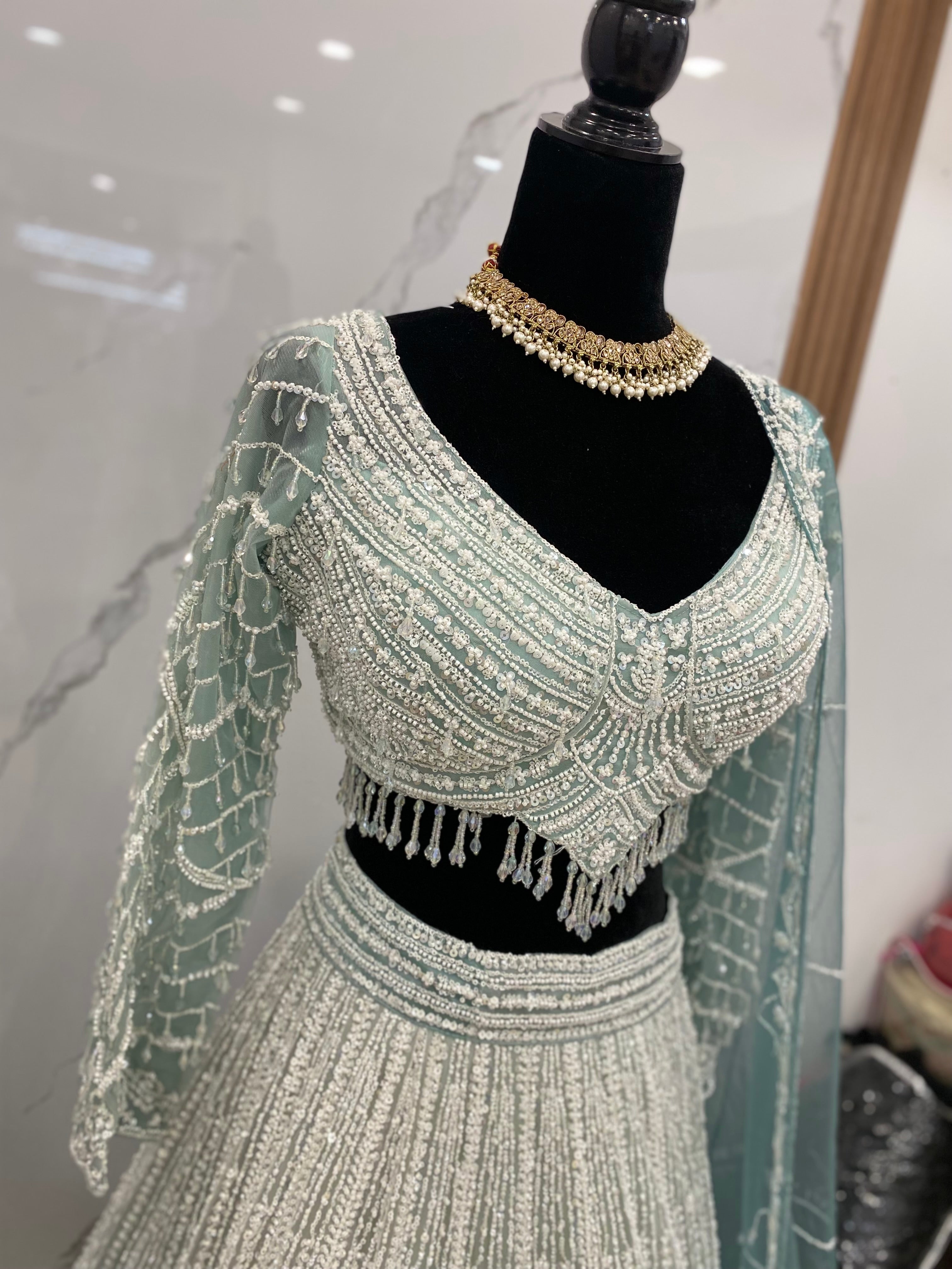 Perfect engagement/reception lehenga choli