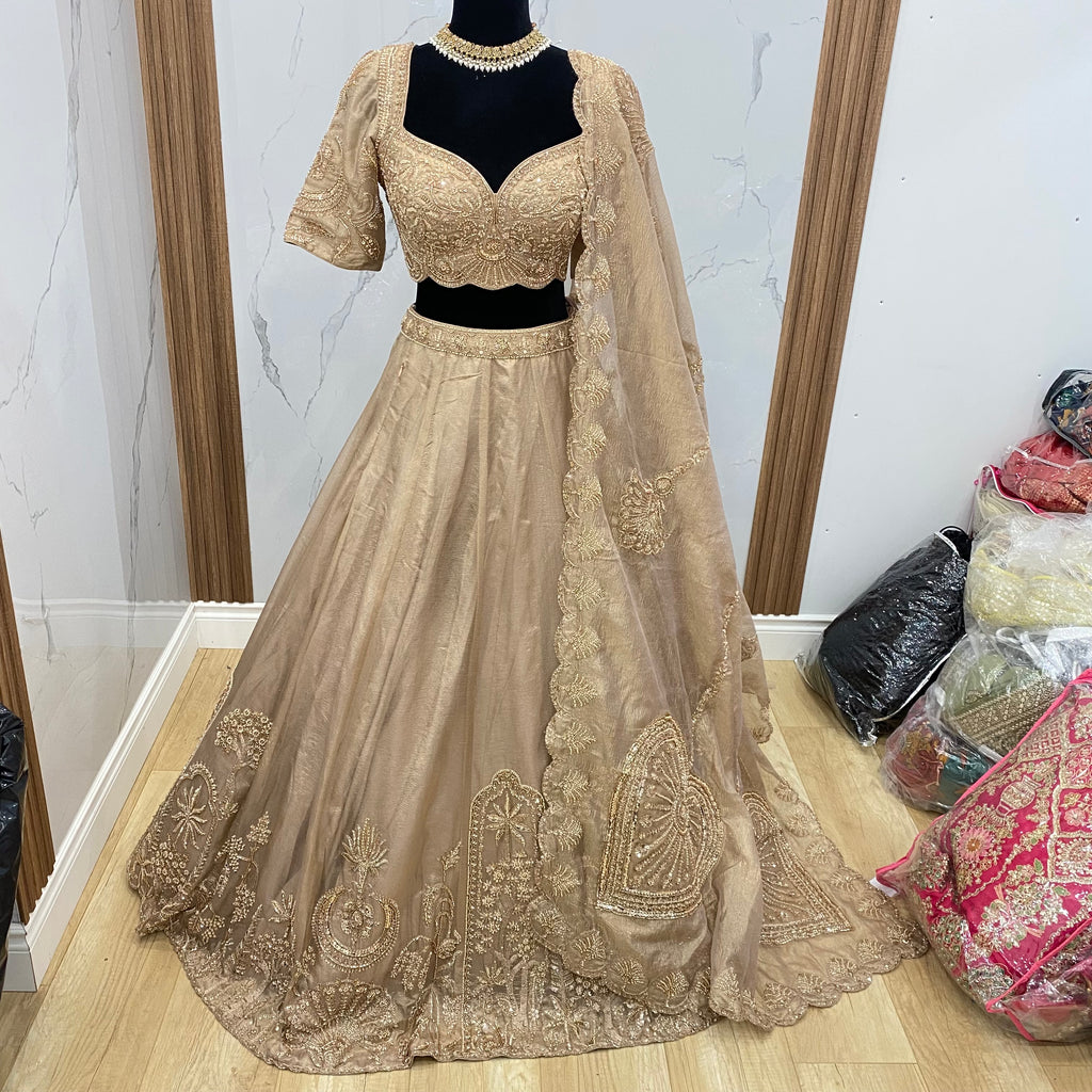 Beautiful heavy dhupatta designer lehenga choli
