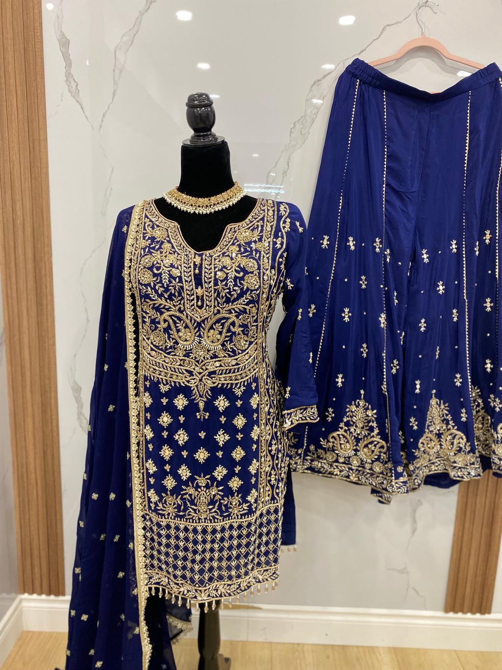 Hand work Embroidered suit