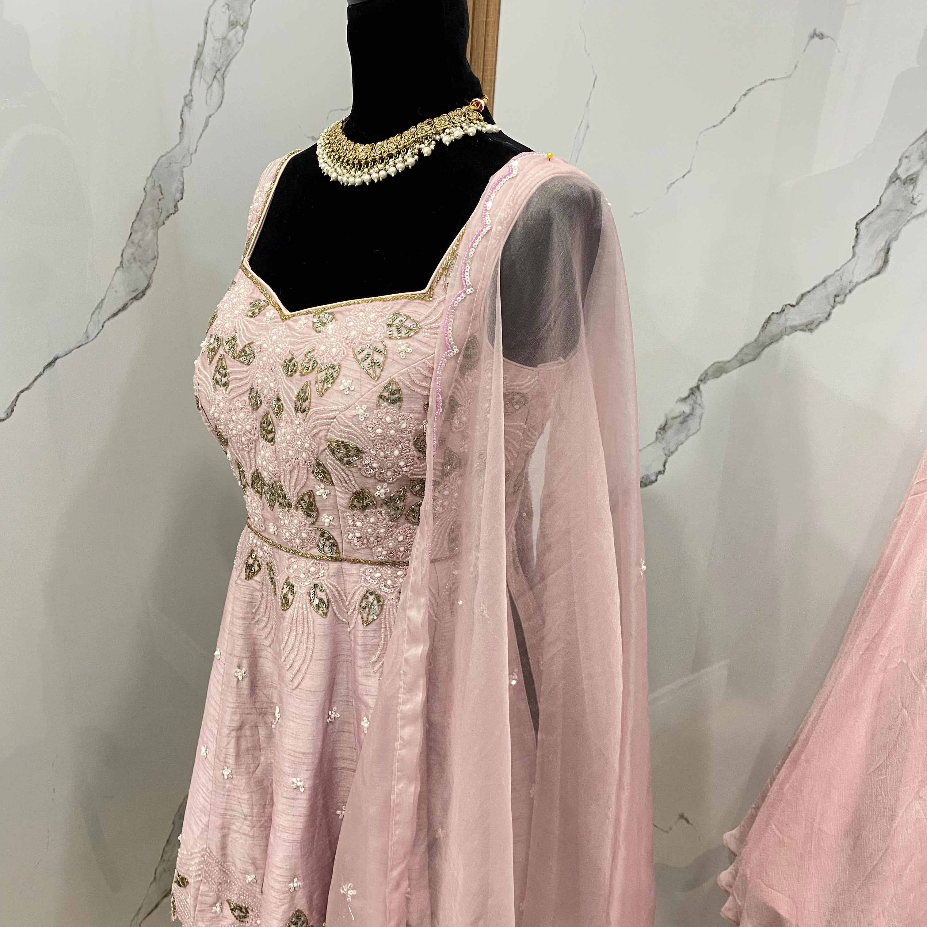 Embroidered suit