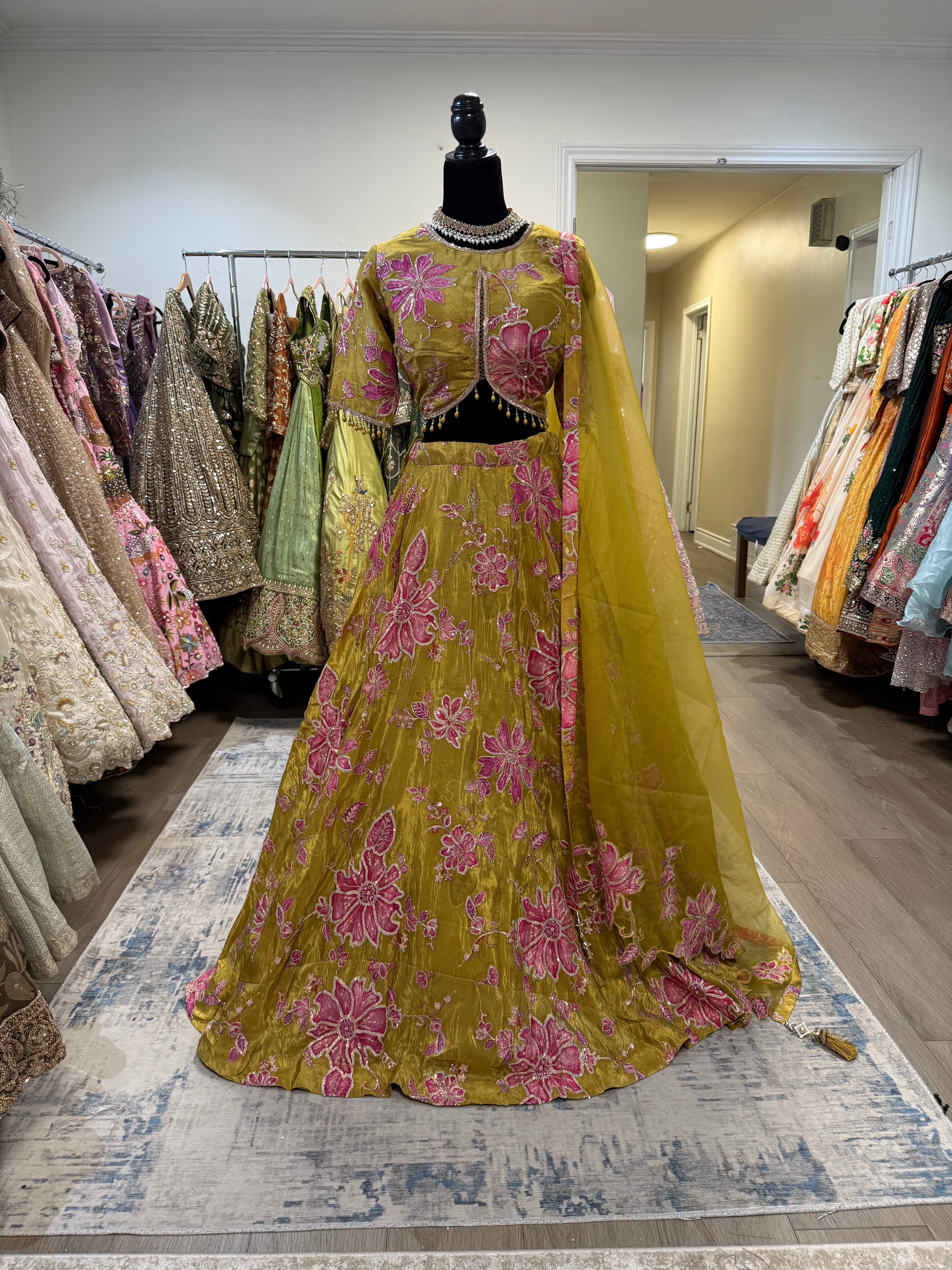 Perfect haldi/mehendi/sangeet lehenga
