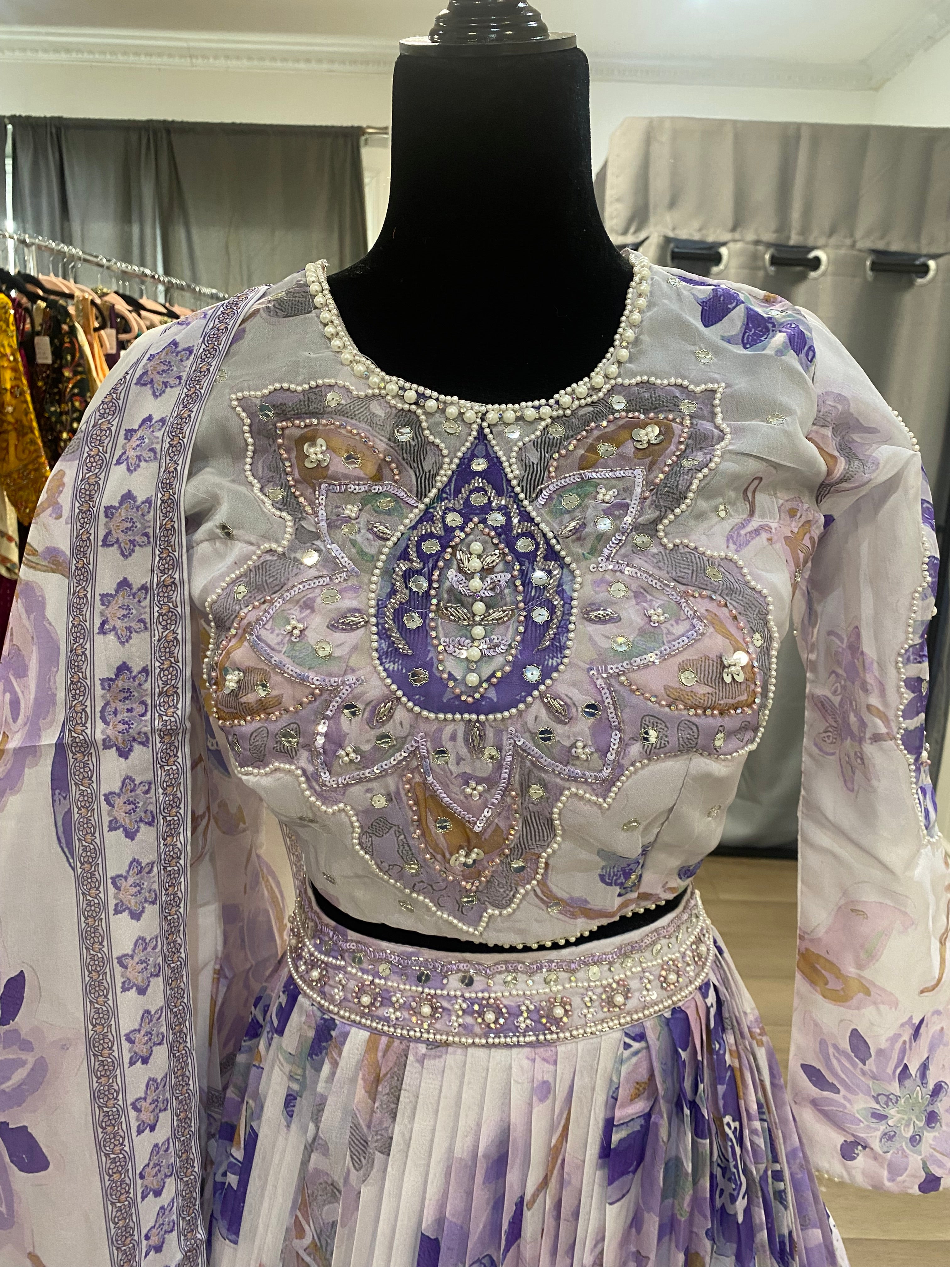 Traditional Embroidered Lehenga Choli