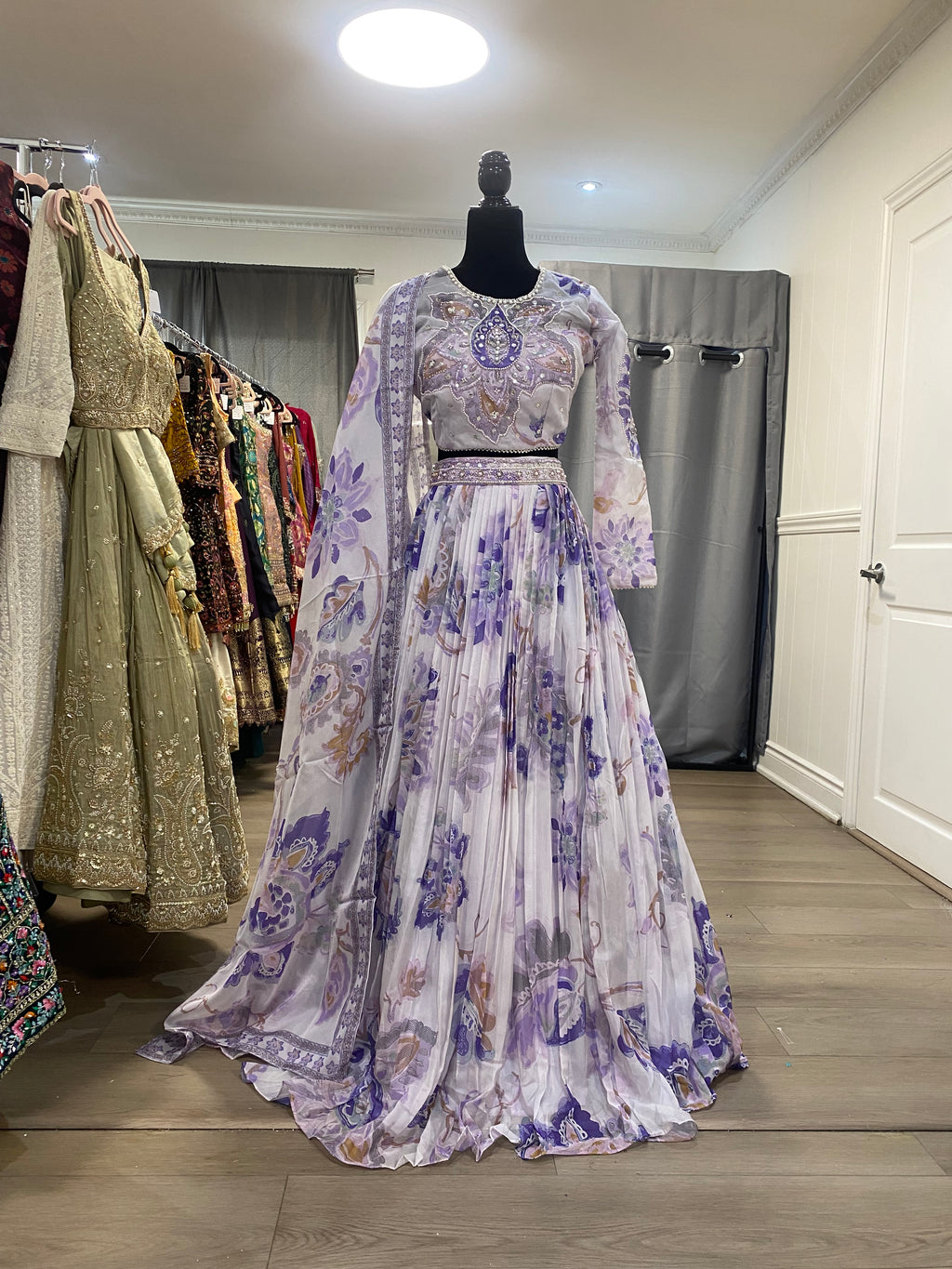 Traditional Embroidered Lehenga Choli