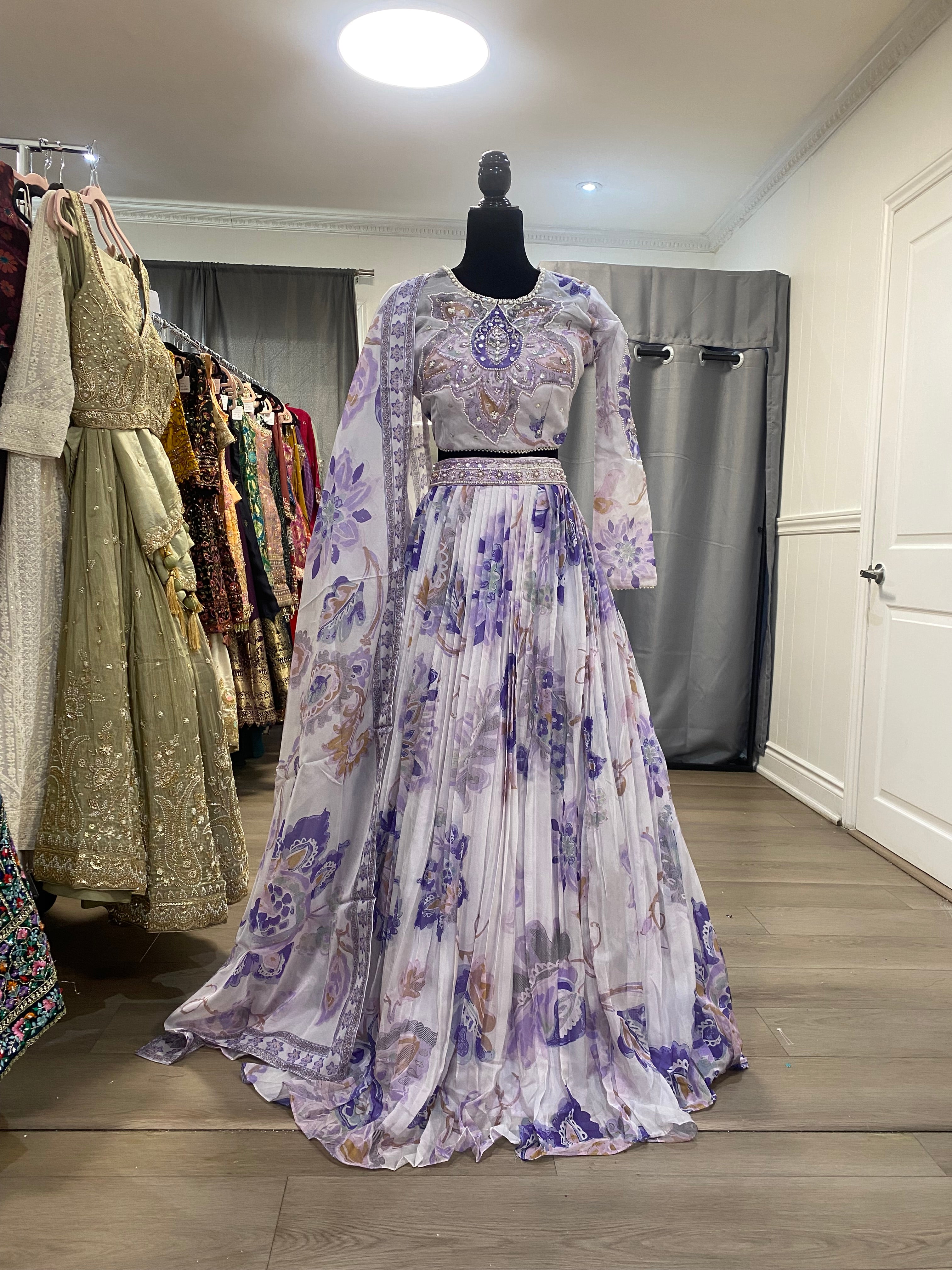 Traditional Embroidered Lehenga Choli