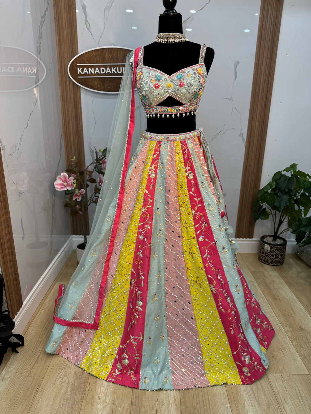 PDP inspired designer lehenga