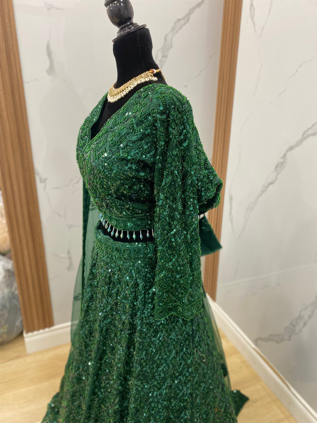 Size 54 Embroidered Lehenga Choli