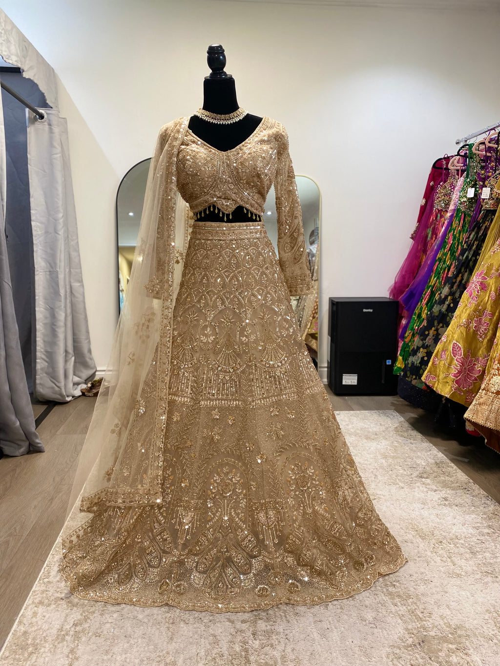 Traditional full sleeves Embroidered Lehenga Choli