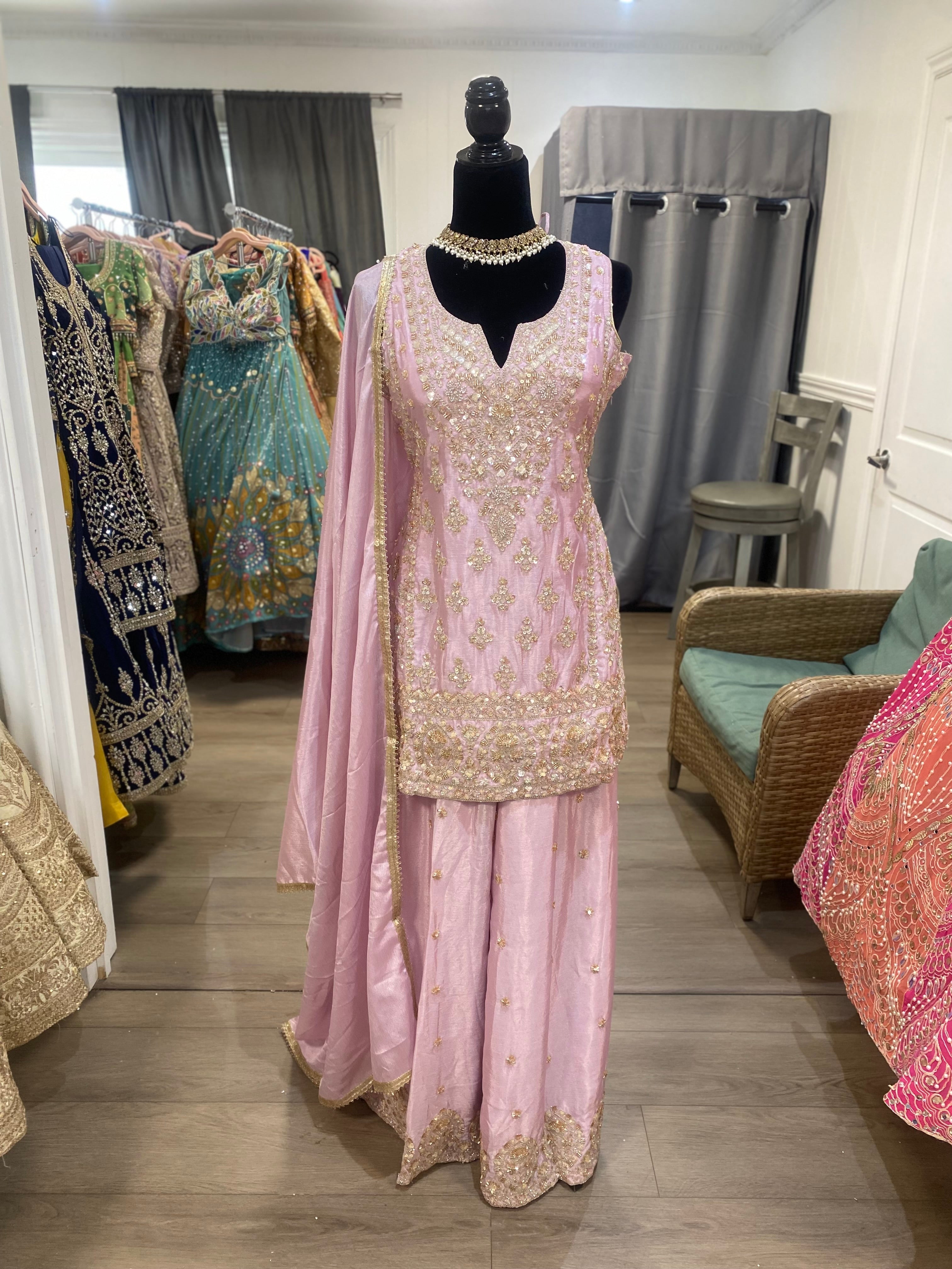 Embroidered suit – Kanada Kulture