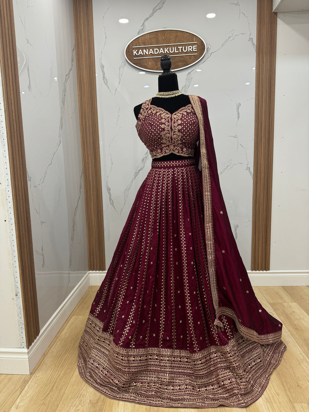 Dark color lehenga choli
