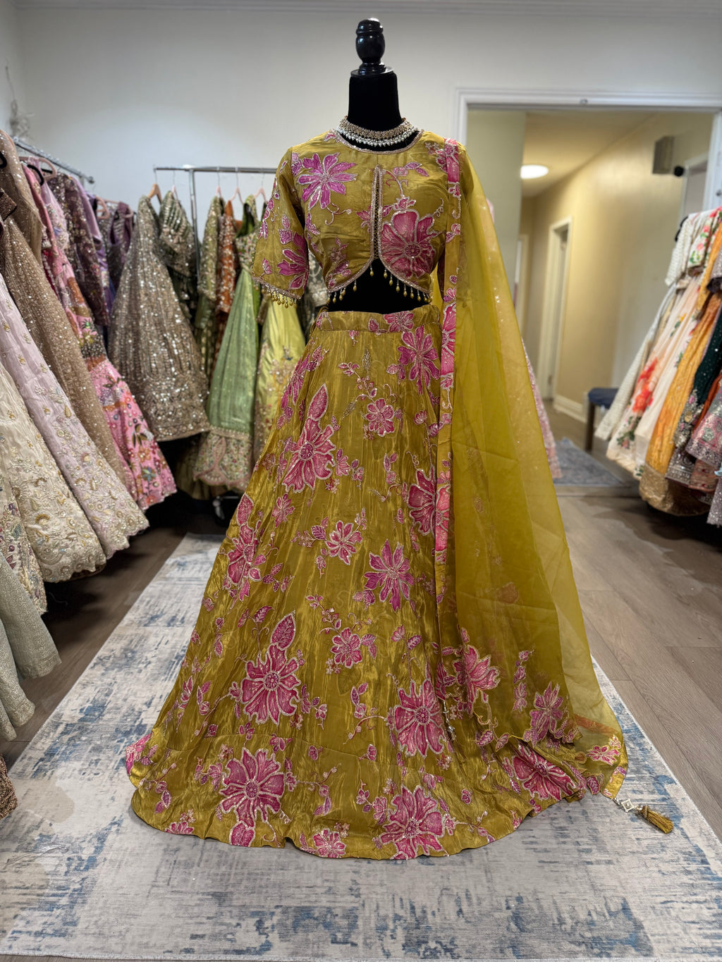 Perfect haldi/mehendi/sangeet lehenga