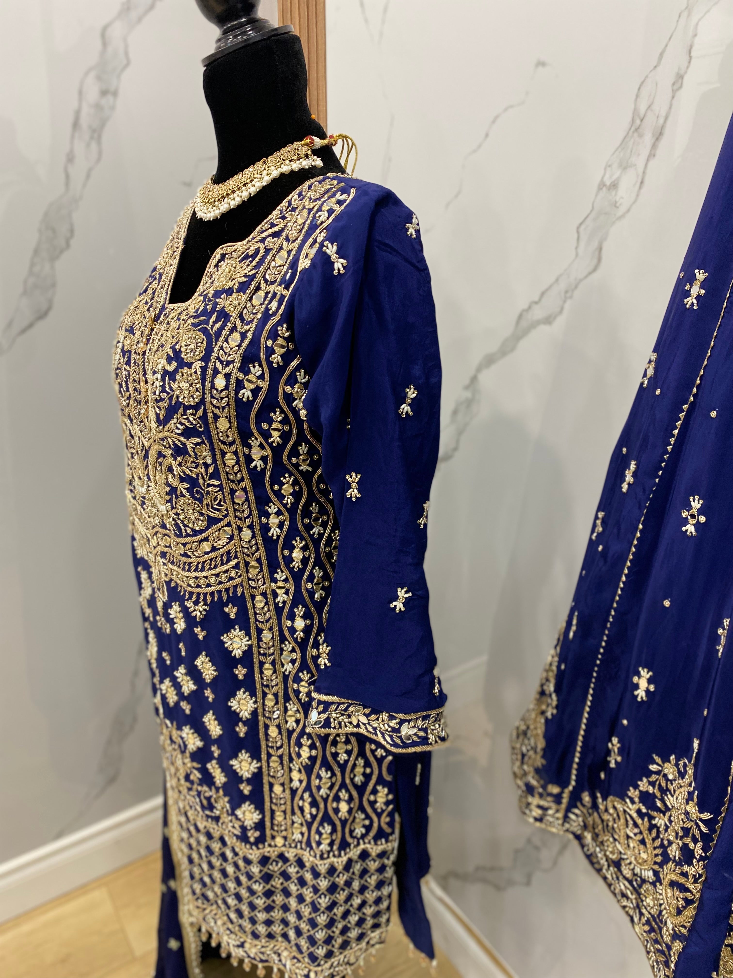 Hand work Embroidered suit
