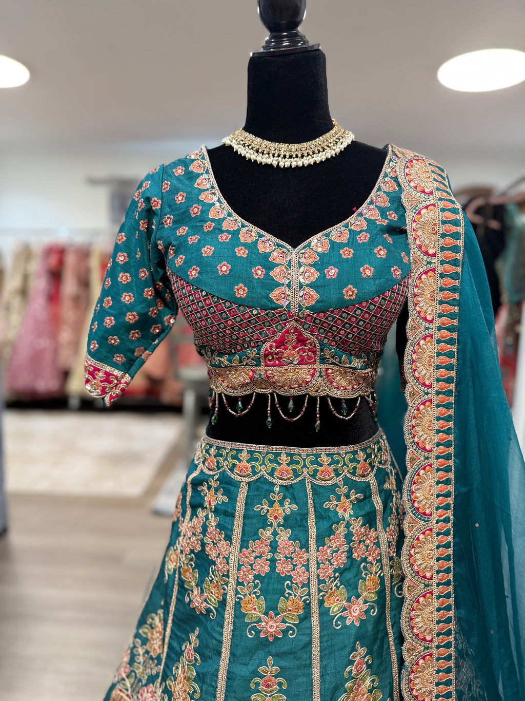 Perfect sangeet/jaggo/ mehendi Designer Lehenga choli
