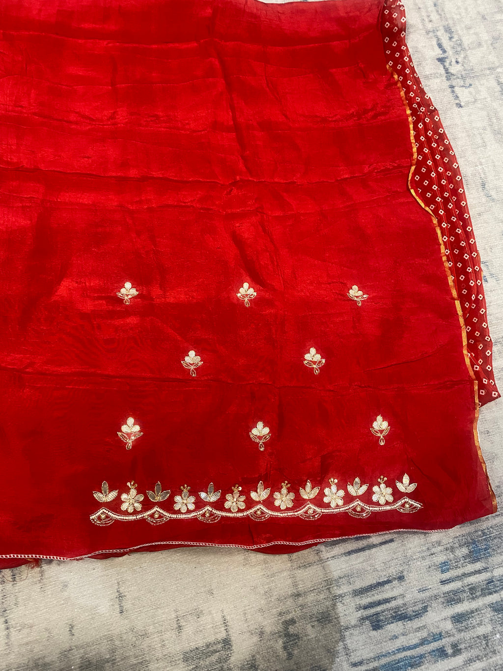 Hand Embroidered unstitched Suit – Kanada Kulture