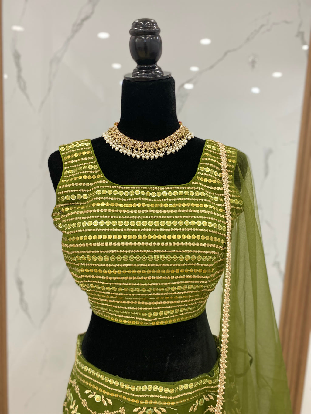 Perfect mehendi/sangeet Designer Lehenga choli