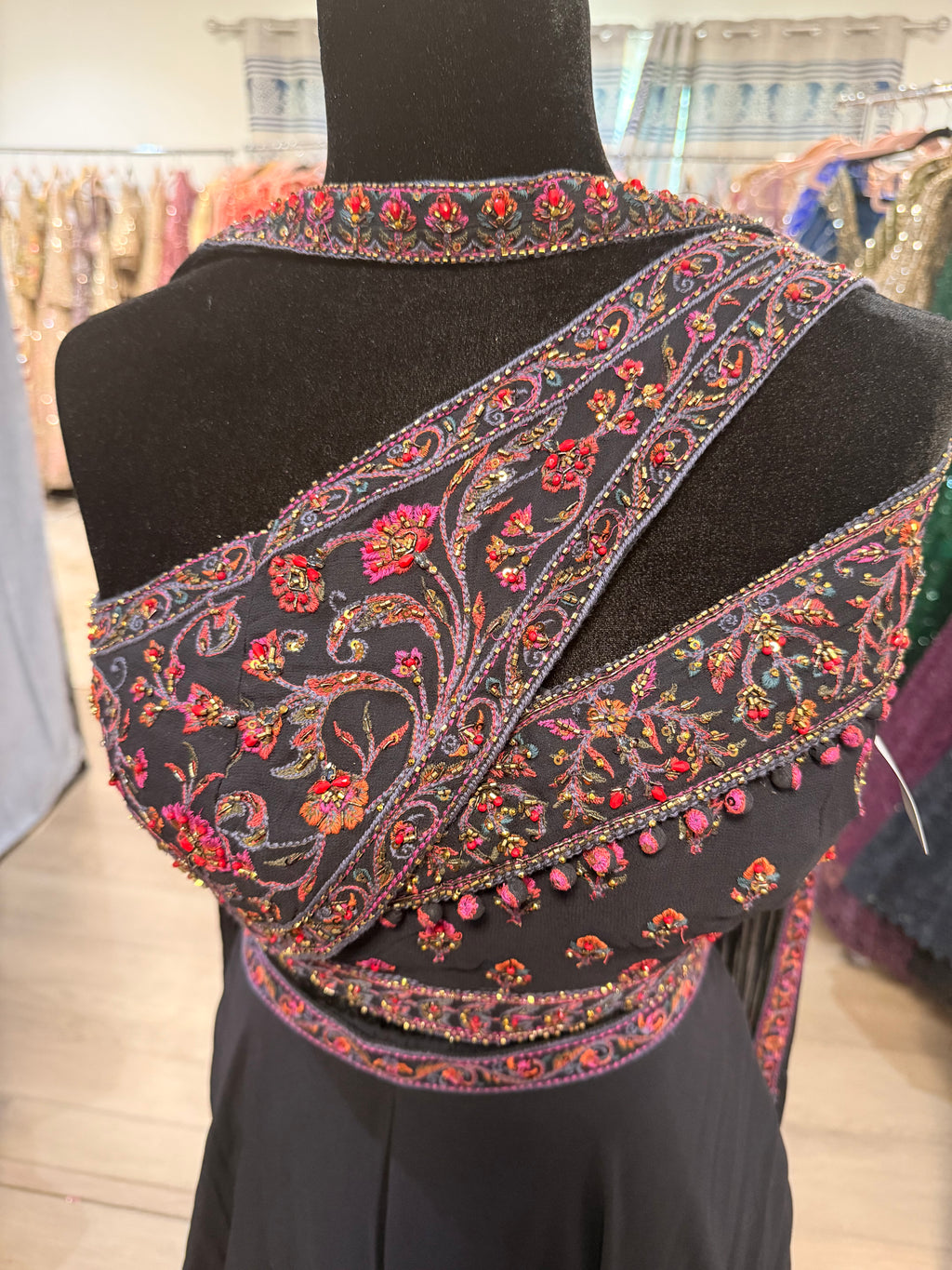 Crop top with palazoo (matching purse)