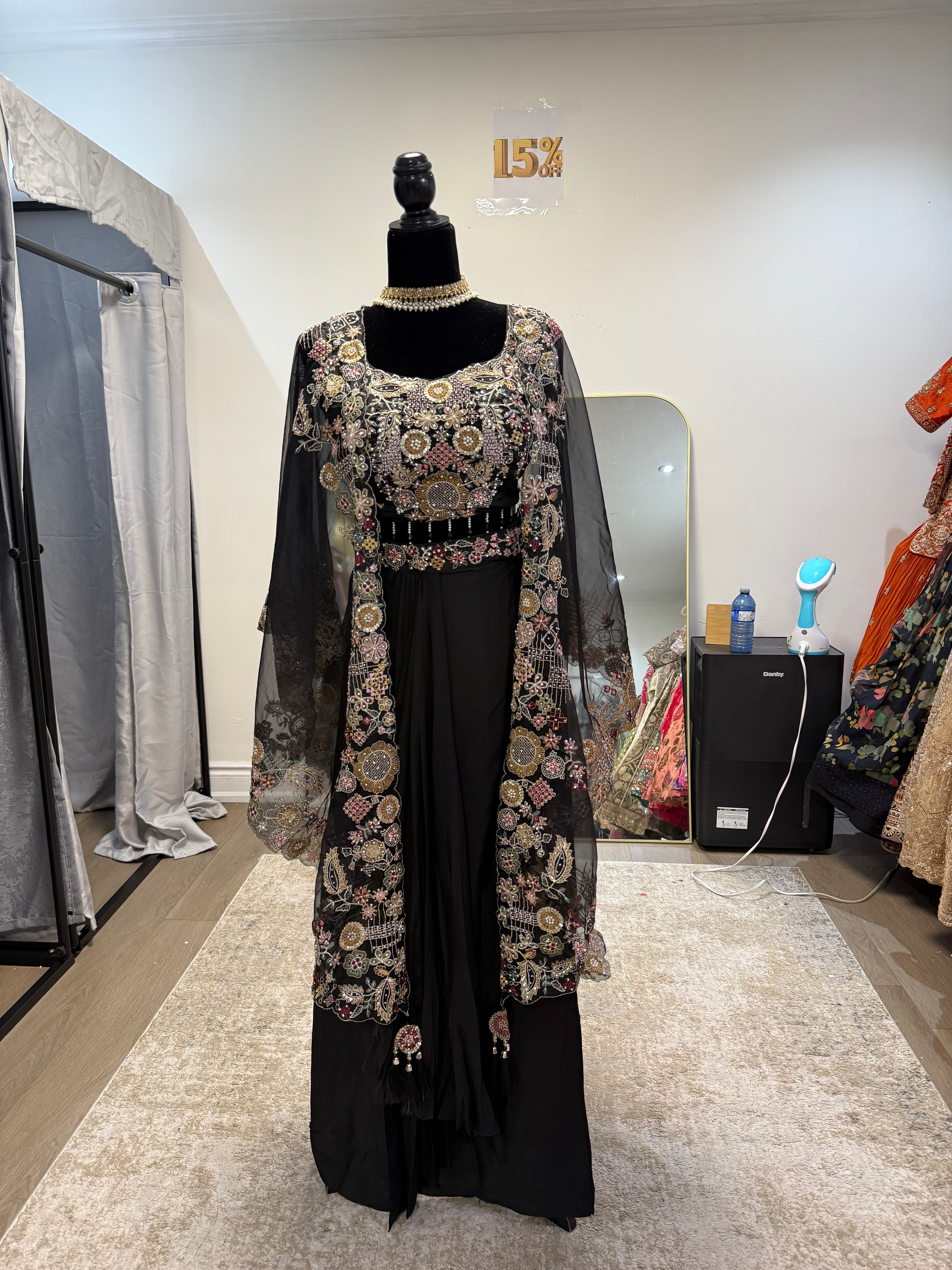 Embroidered indo western Suit – Kanada Kulture