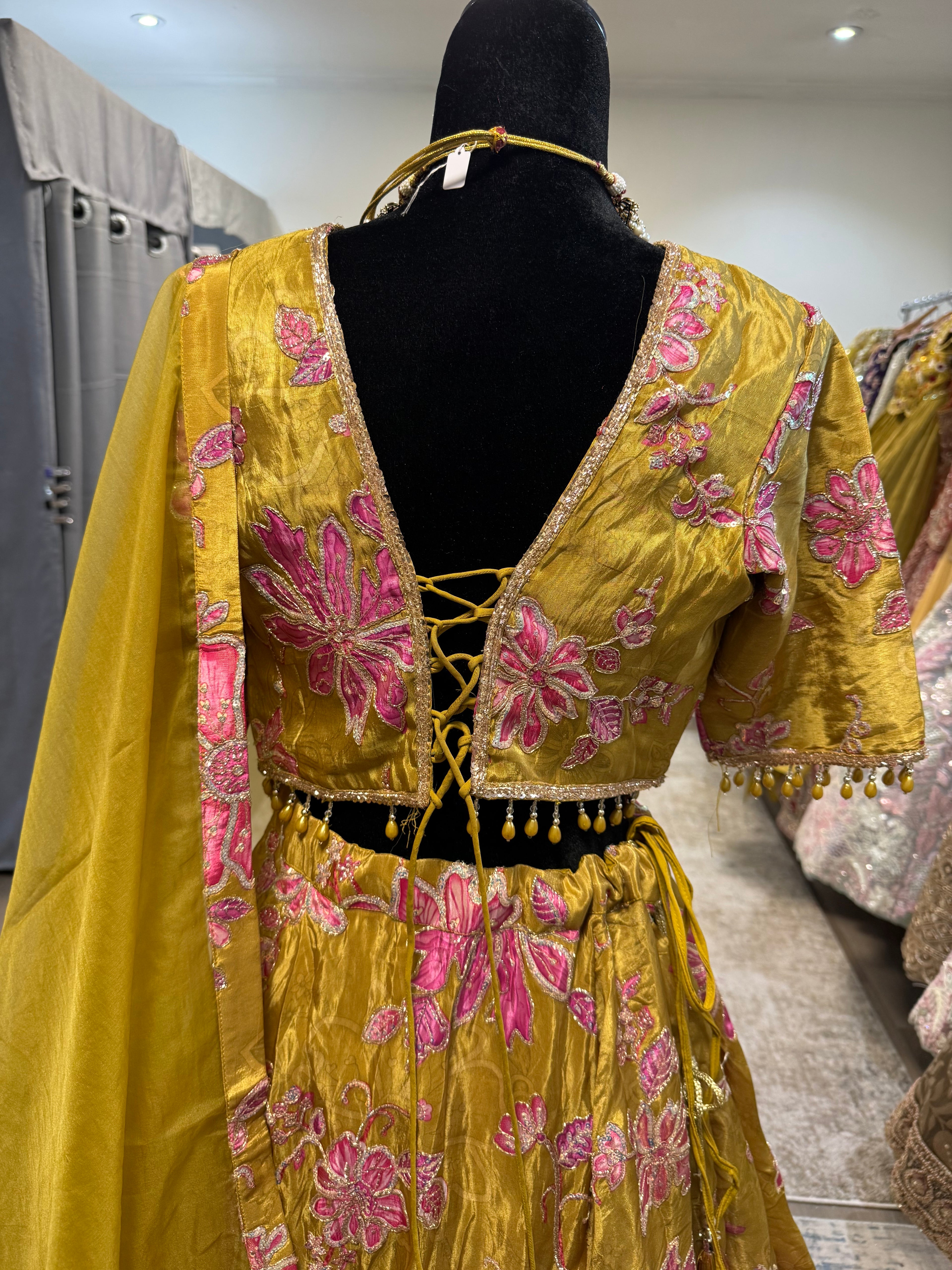 Perfect haldi/mehendi/sangeet lehenga