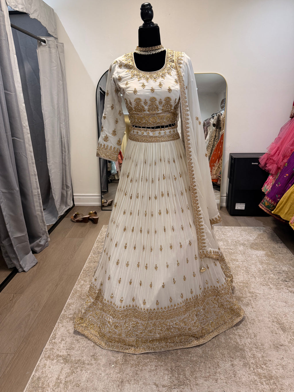 Traditional full sleeves Embroidered Lehenga Choli