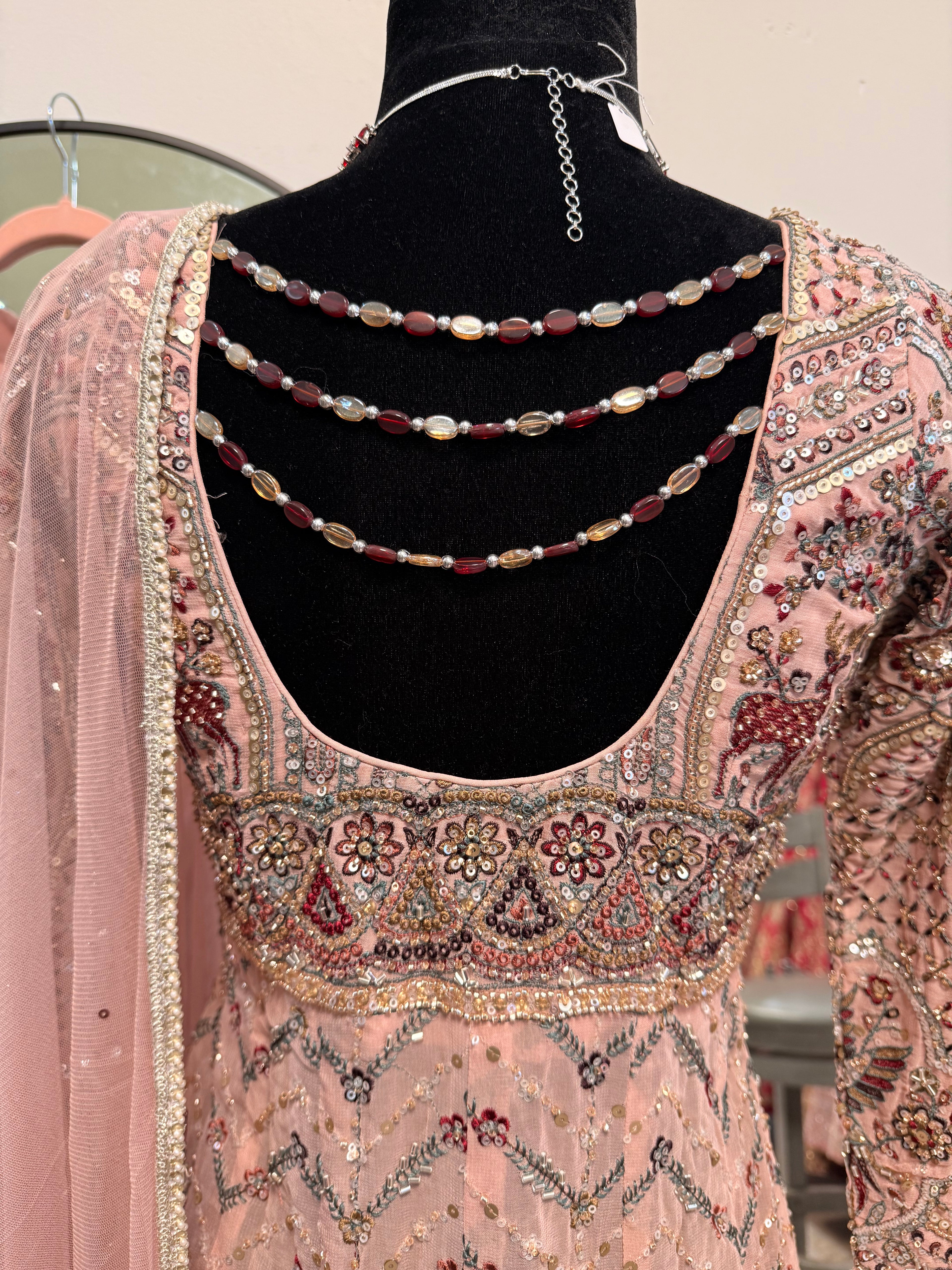 Embroidered suit