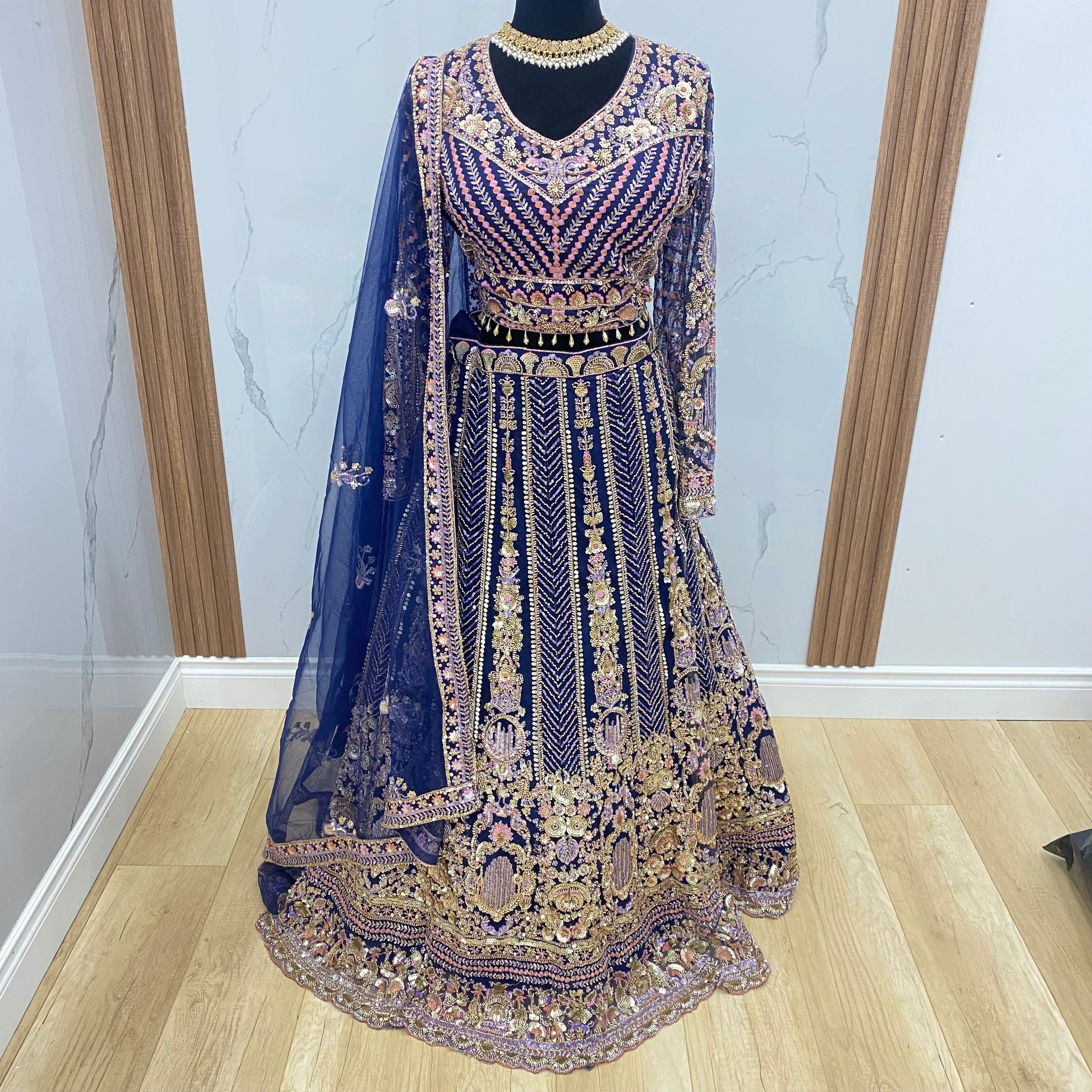 Size 50 Beautiful designer lehenga choli
