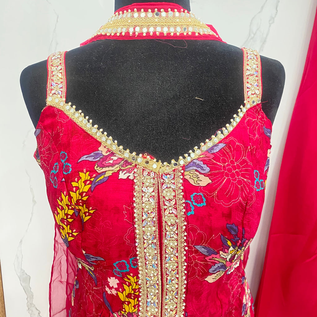Embroidered suit