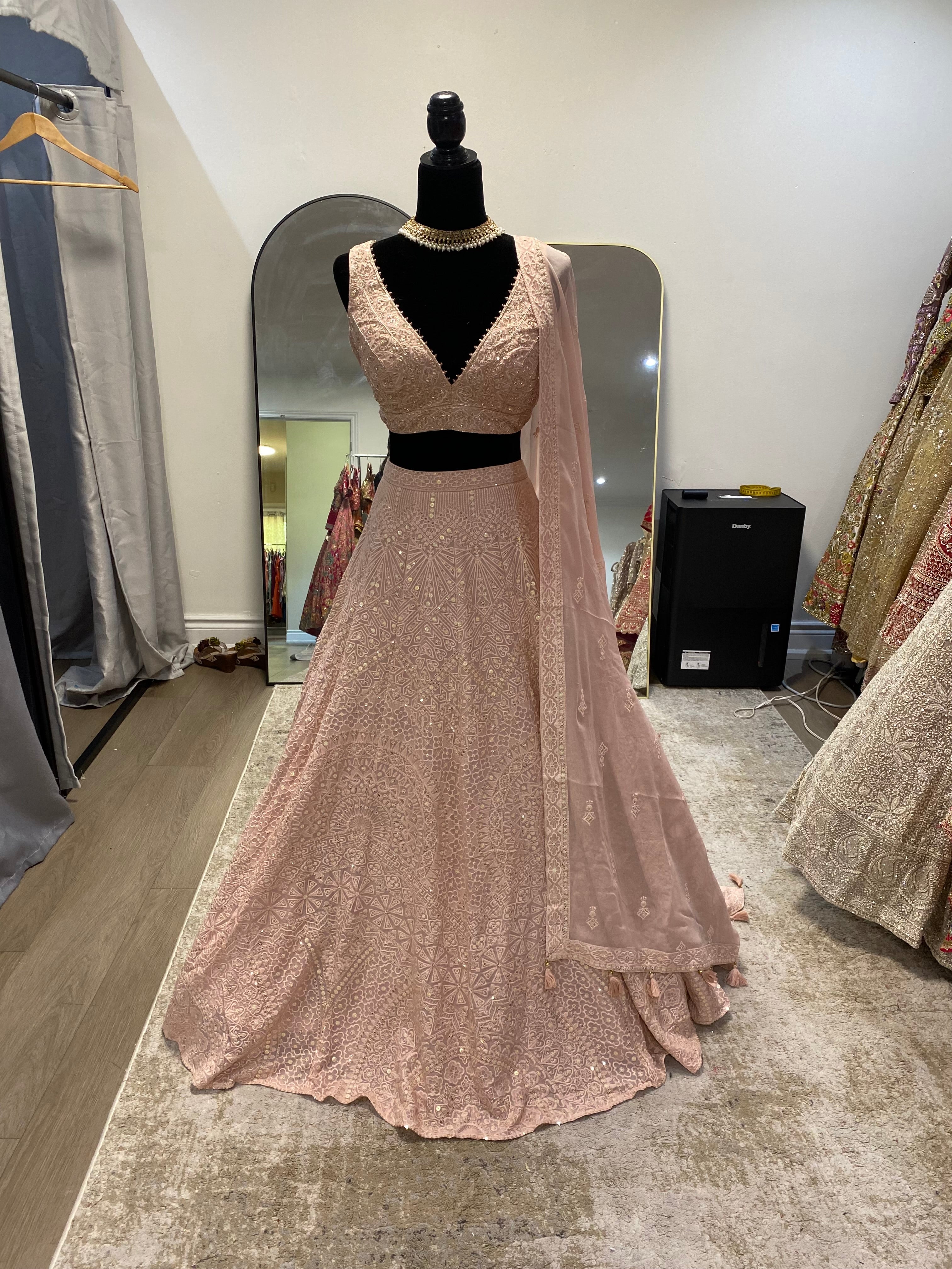 Pastel bridesmaid Designer Lehenga choli