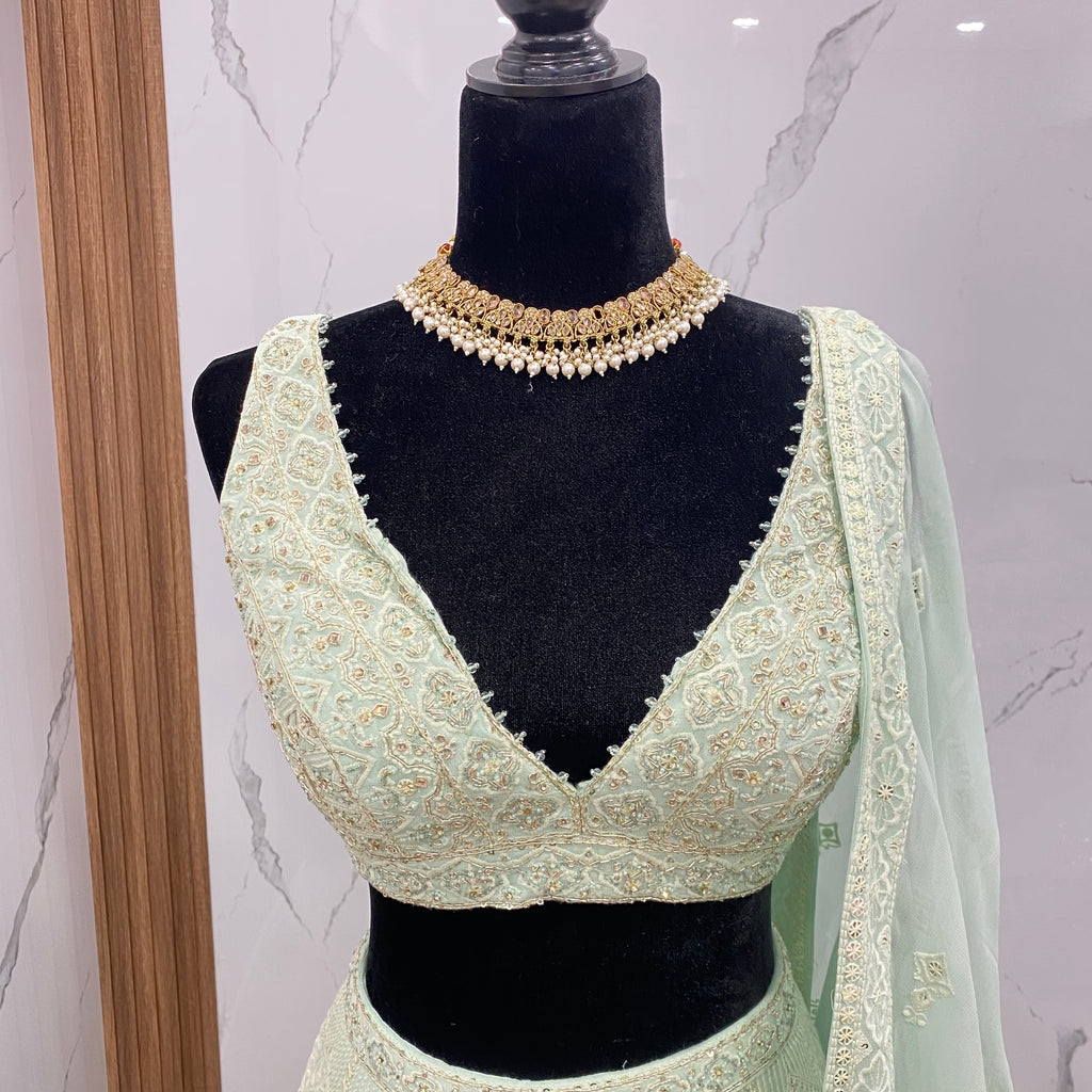 Perfect engagement/reception lehenga choli