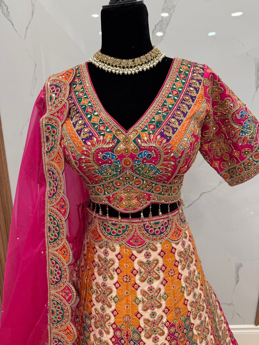 Sangeet/jaggo designer lehenga choli