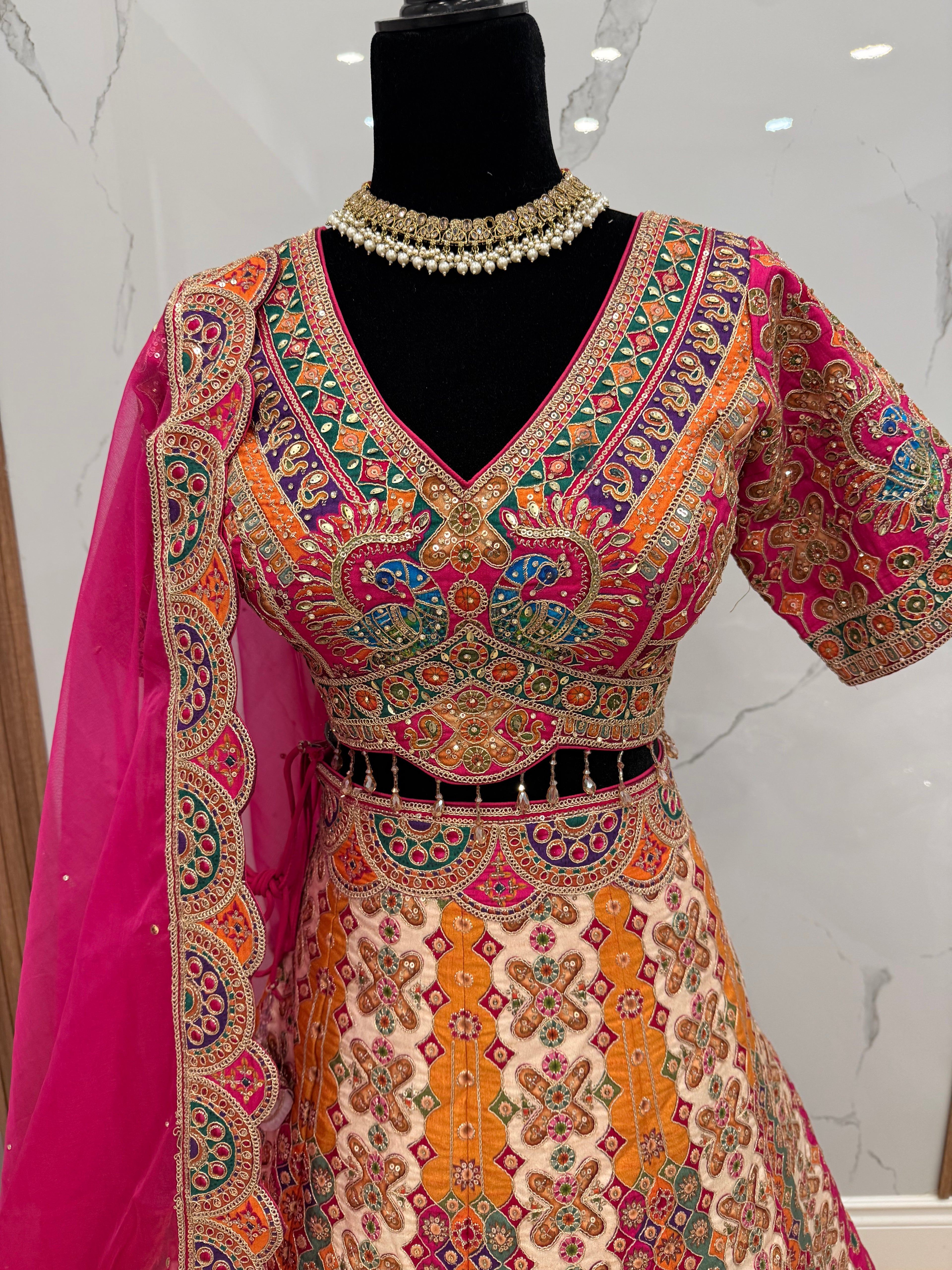 Sangeet/jaggo designer lehenga choli