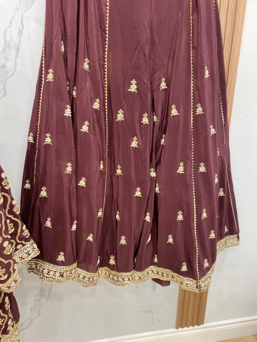 Embroidered suit