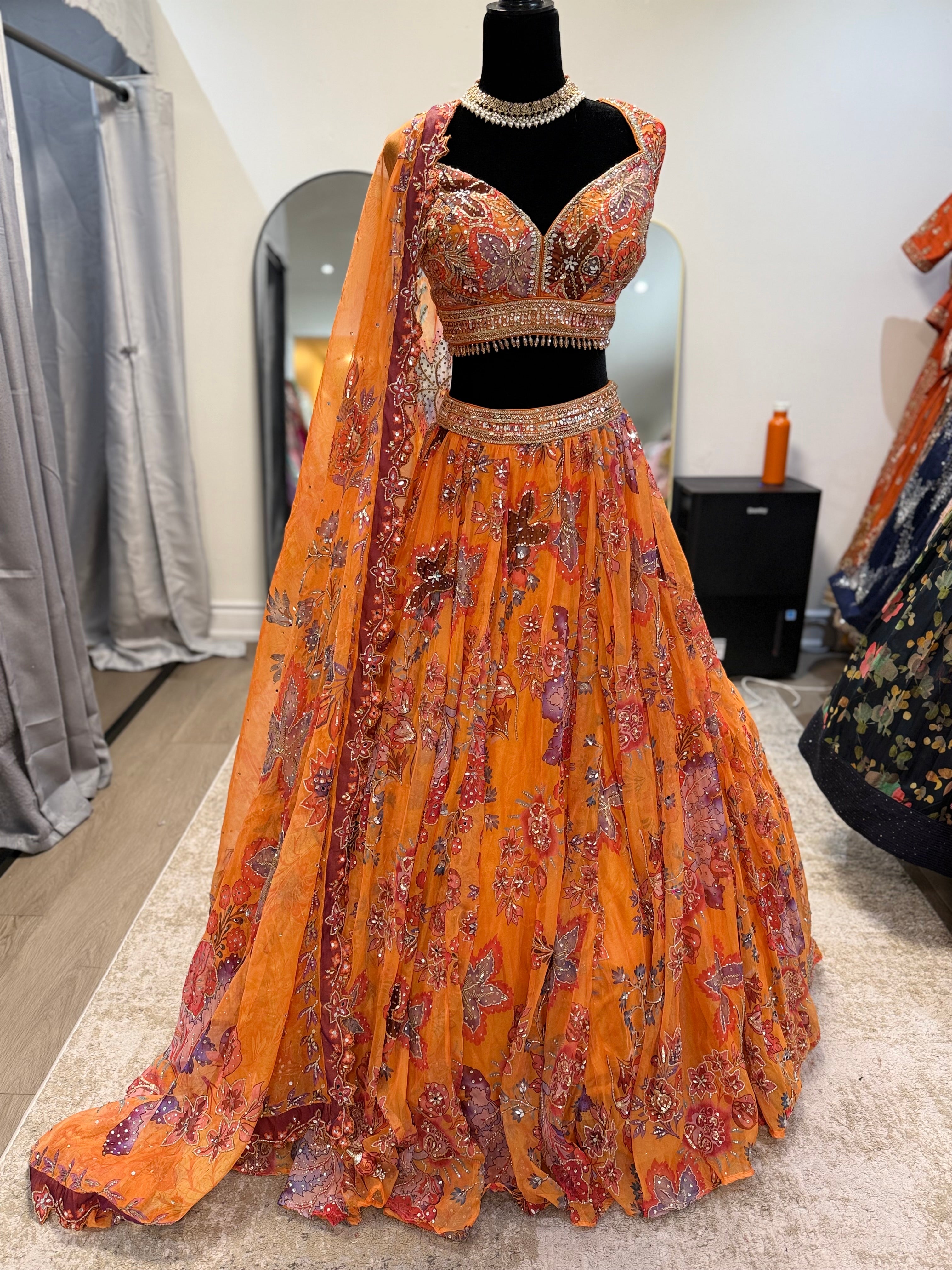 KanadaKulture- Designer lehenga choli