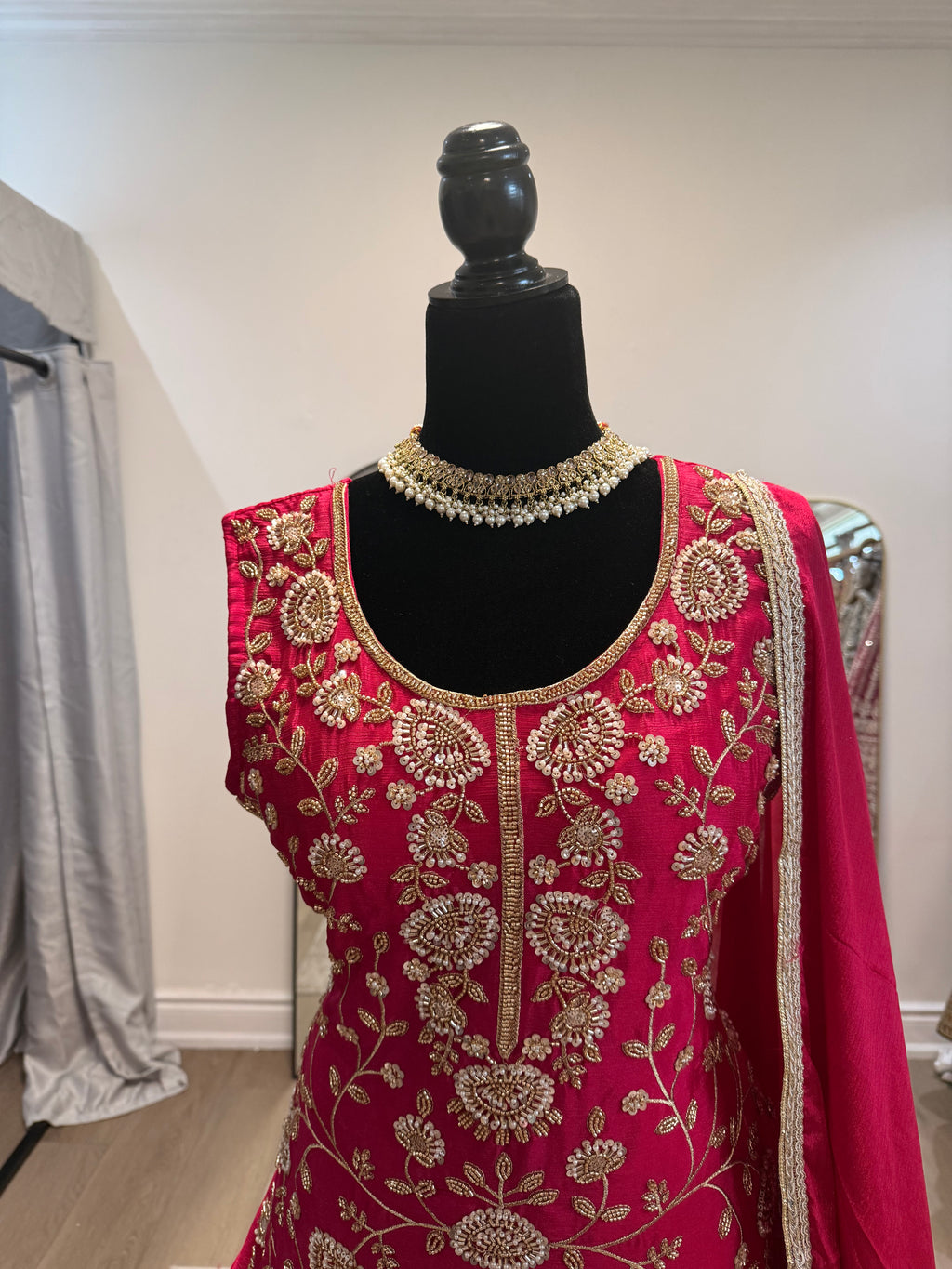 KanadaKulture - designer Lehenga with level detailing