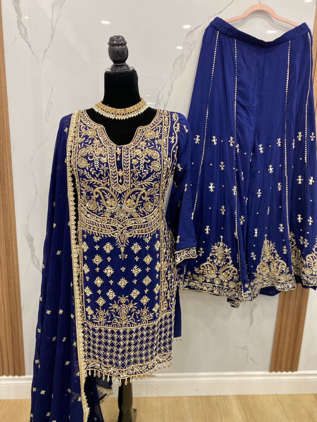 Hand work Embroidered suit