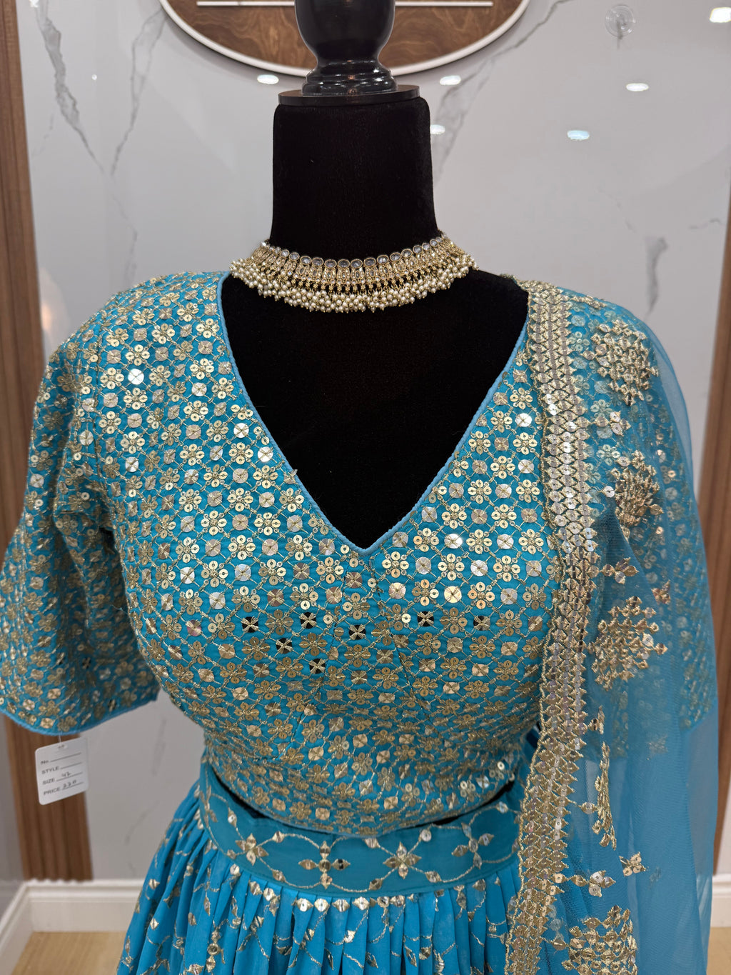 Traditional Embroidered Geogette Lehenga Choli