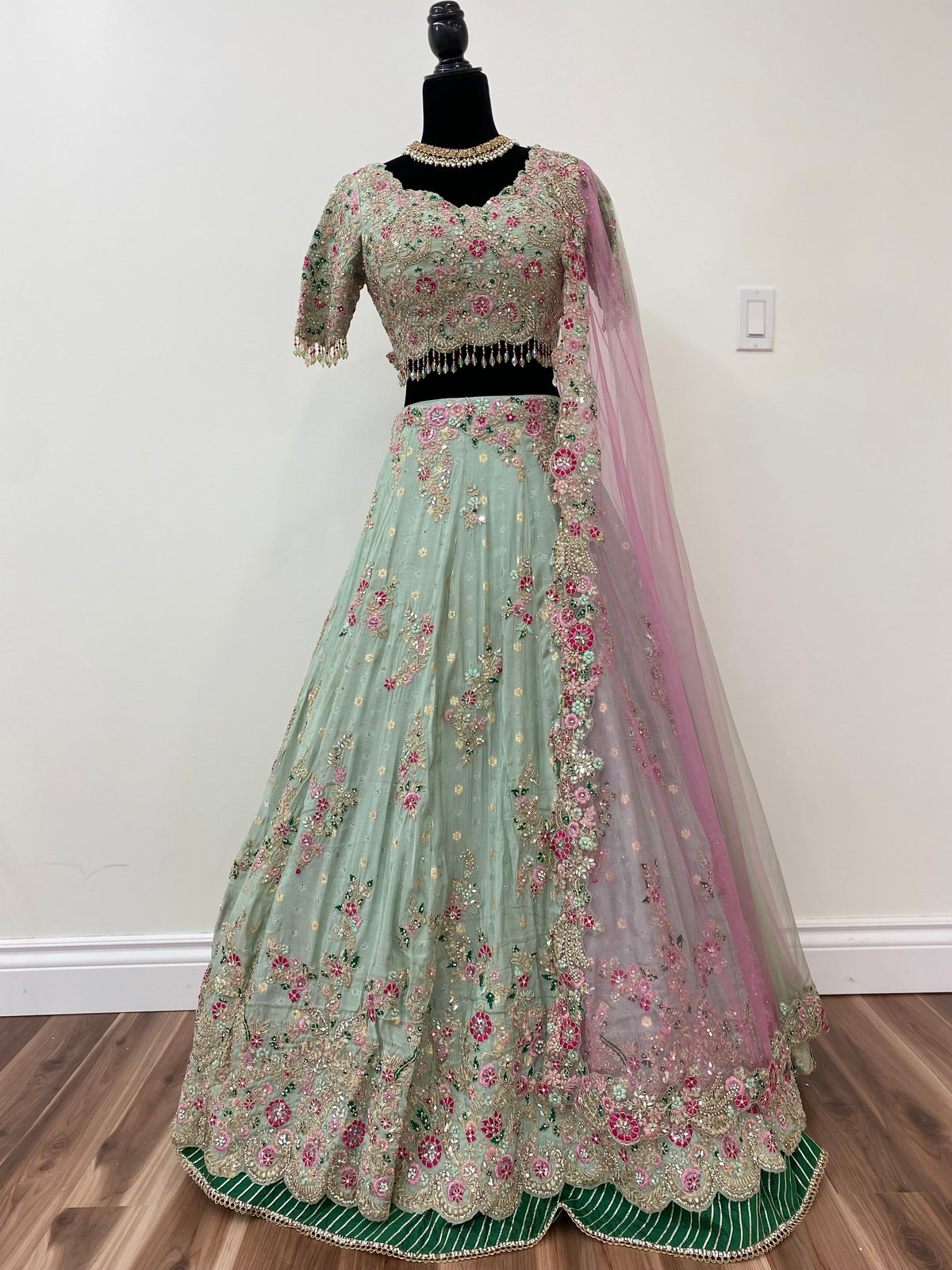 Perfect engagement/reception lehenga choli
