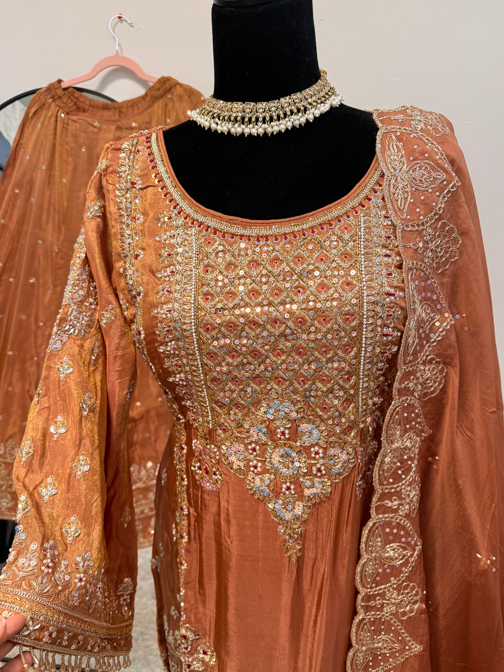 Partywear sharara suit– Kanada Kulture