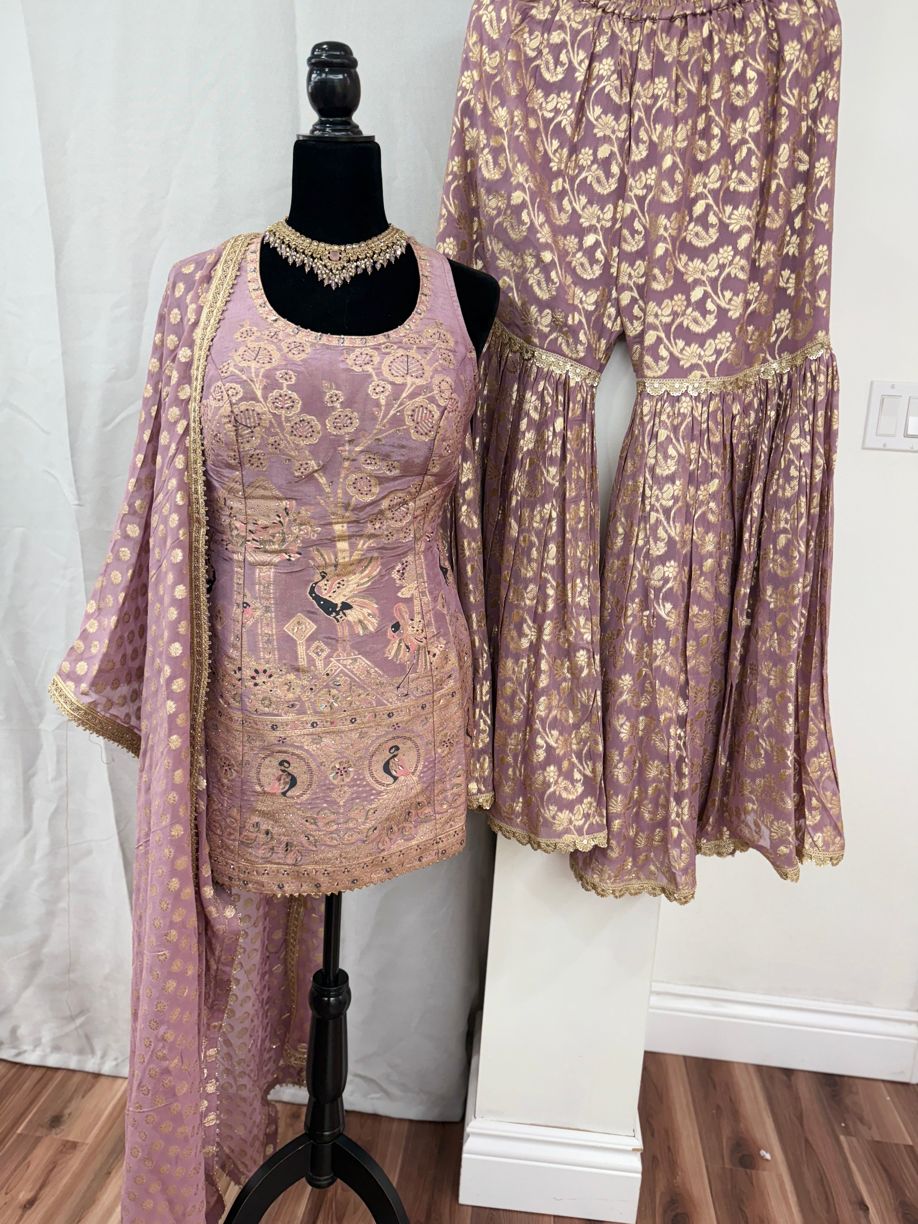 Designer gharara Suit – Kanada Kulture