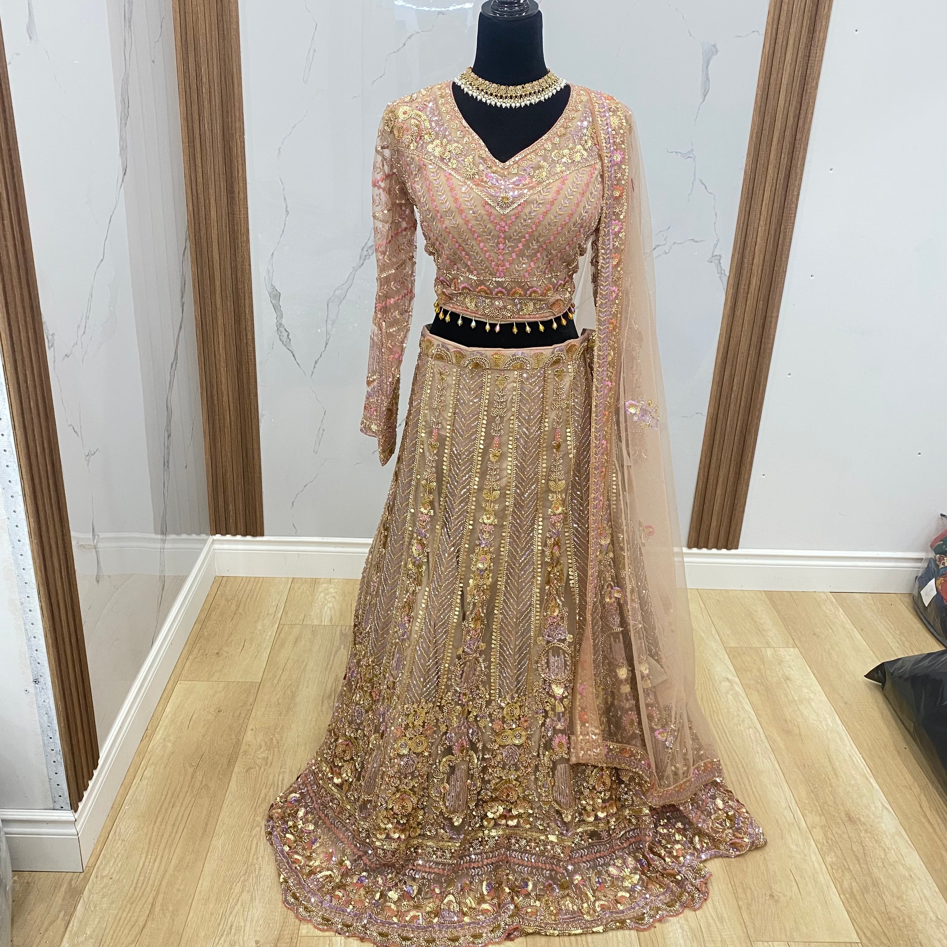 Size 50 Beautiful designer lehenga choli