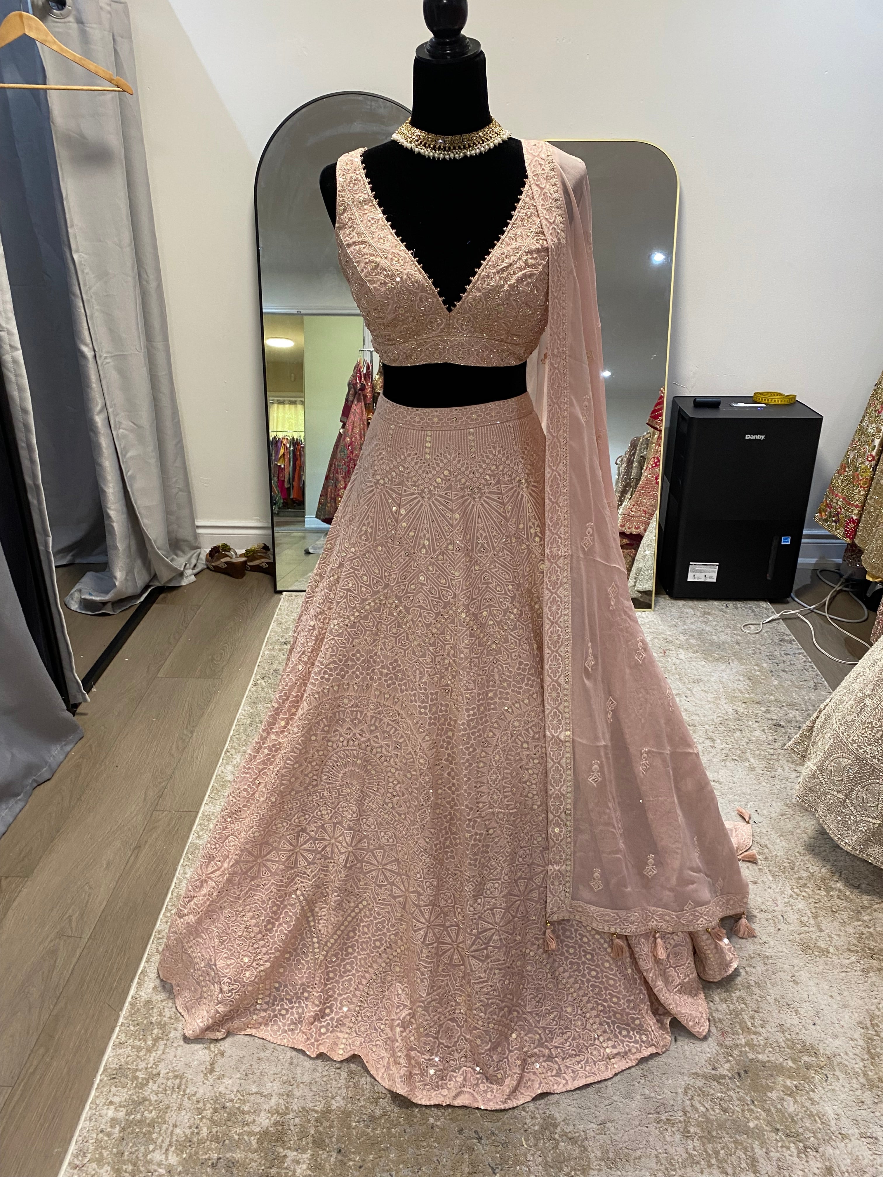 Pastel bridesmaid Designer Lehenga choli
