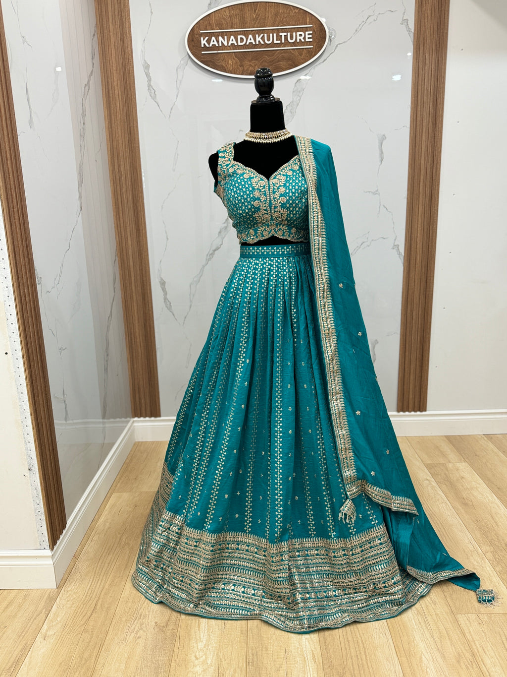 Dark color lehenga choli