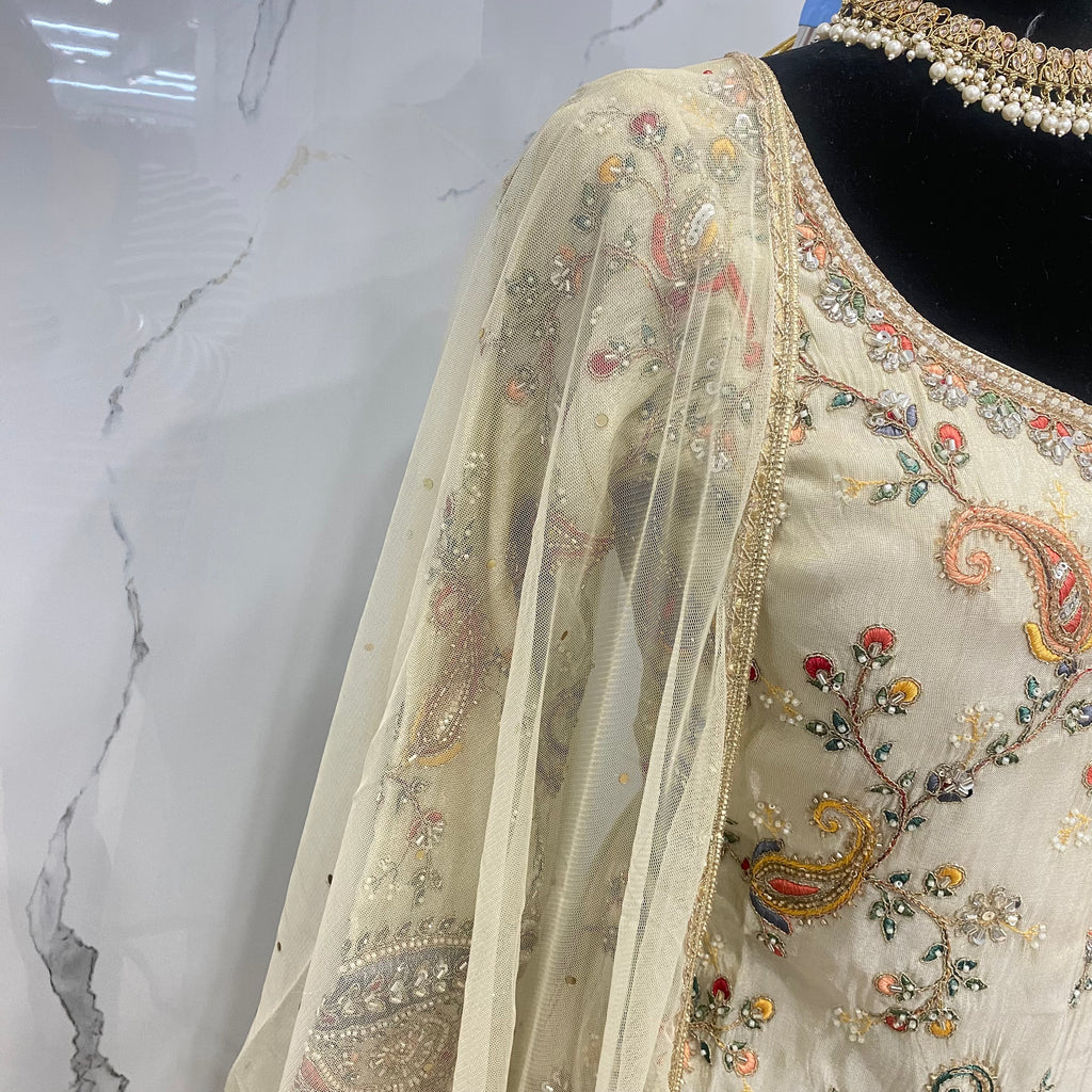 Indo western Embroidered suit