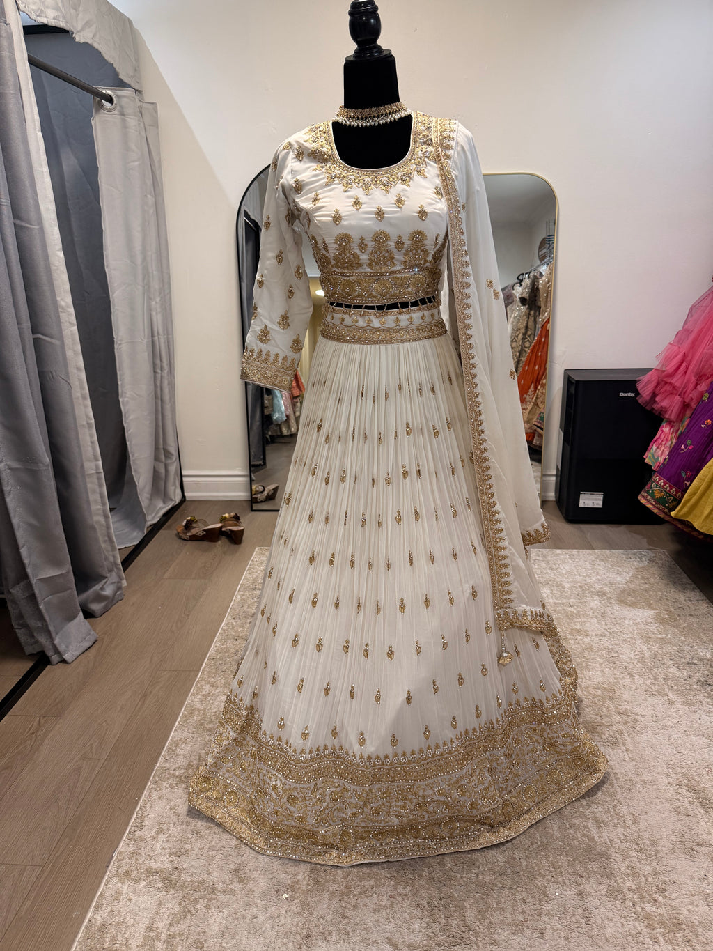 Traditional full sleeves Embroidered Lehenga Choli