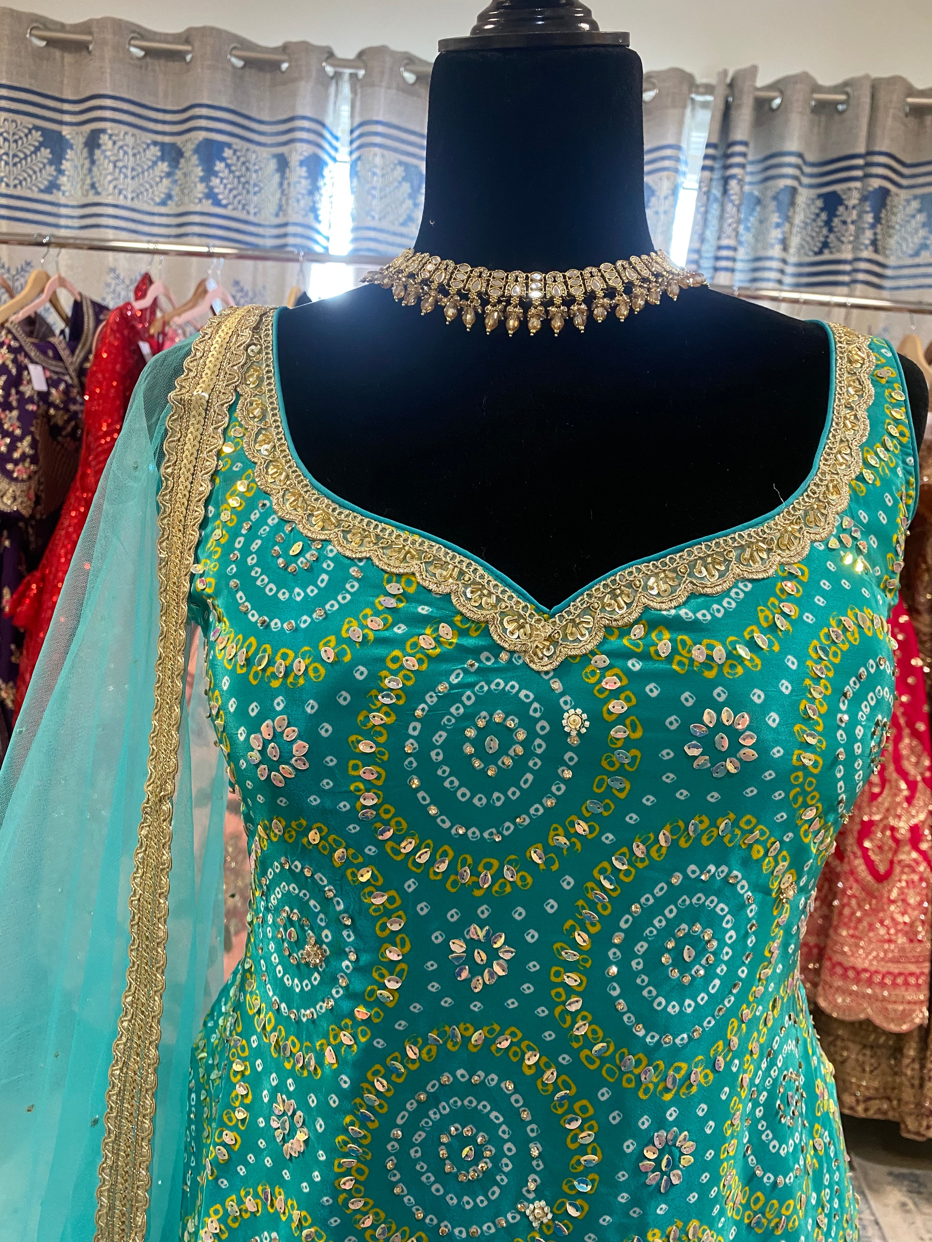 Embroidered suit – Kanada Kulture