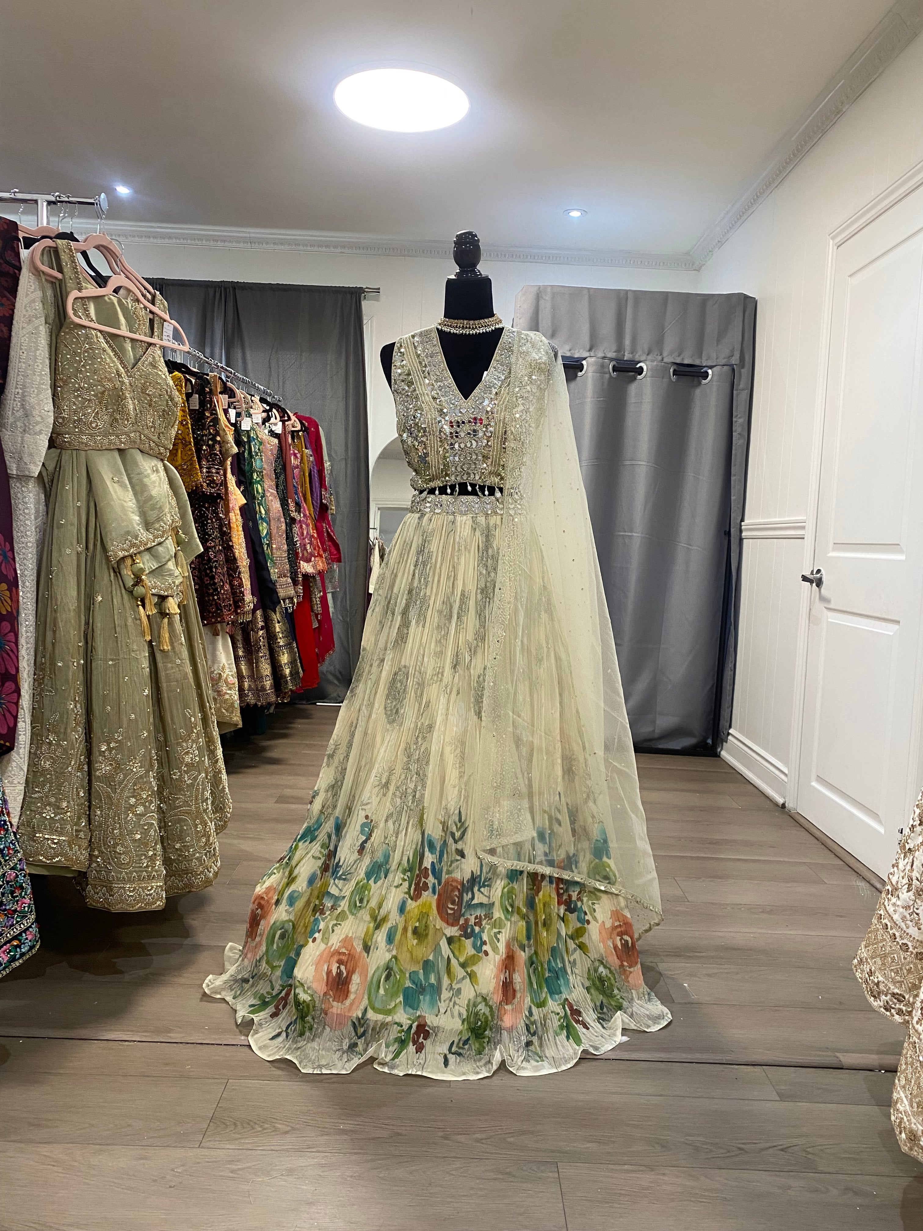 Traditional Embroidered Lehenga Choli