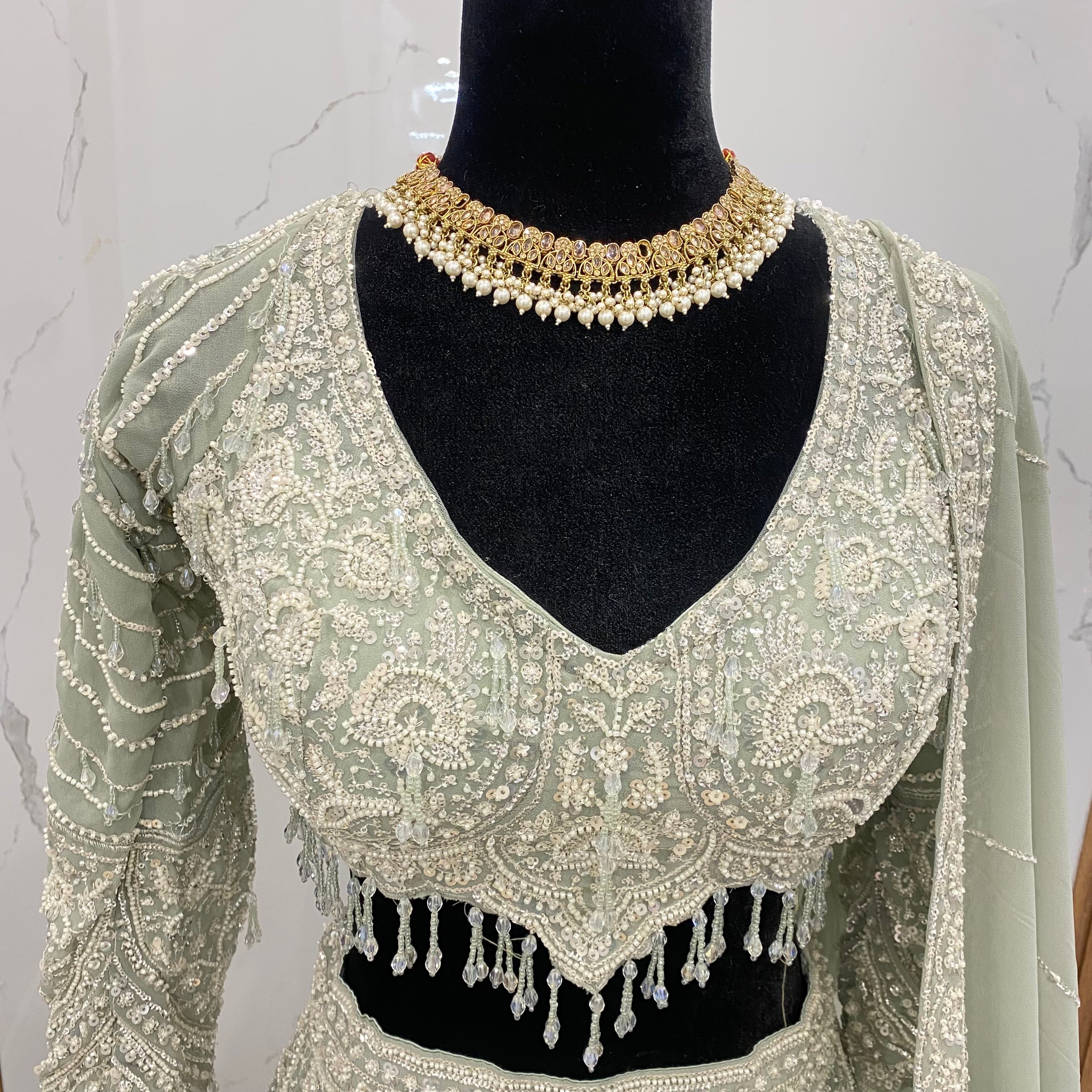 Perfect engagement/reception lehenga choli
