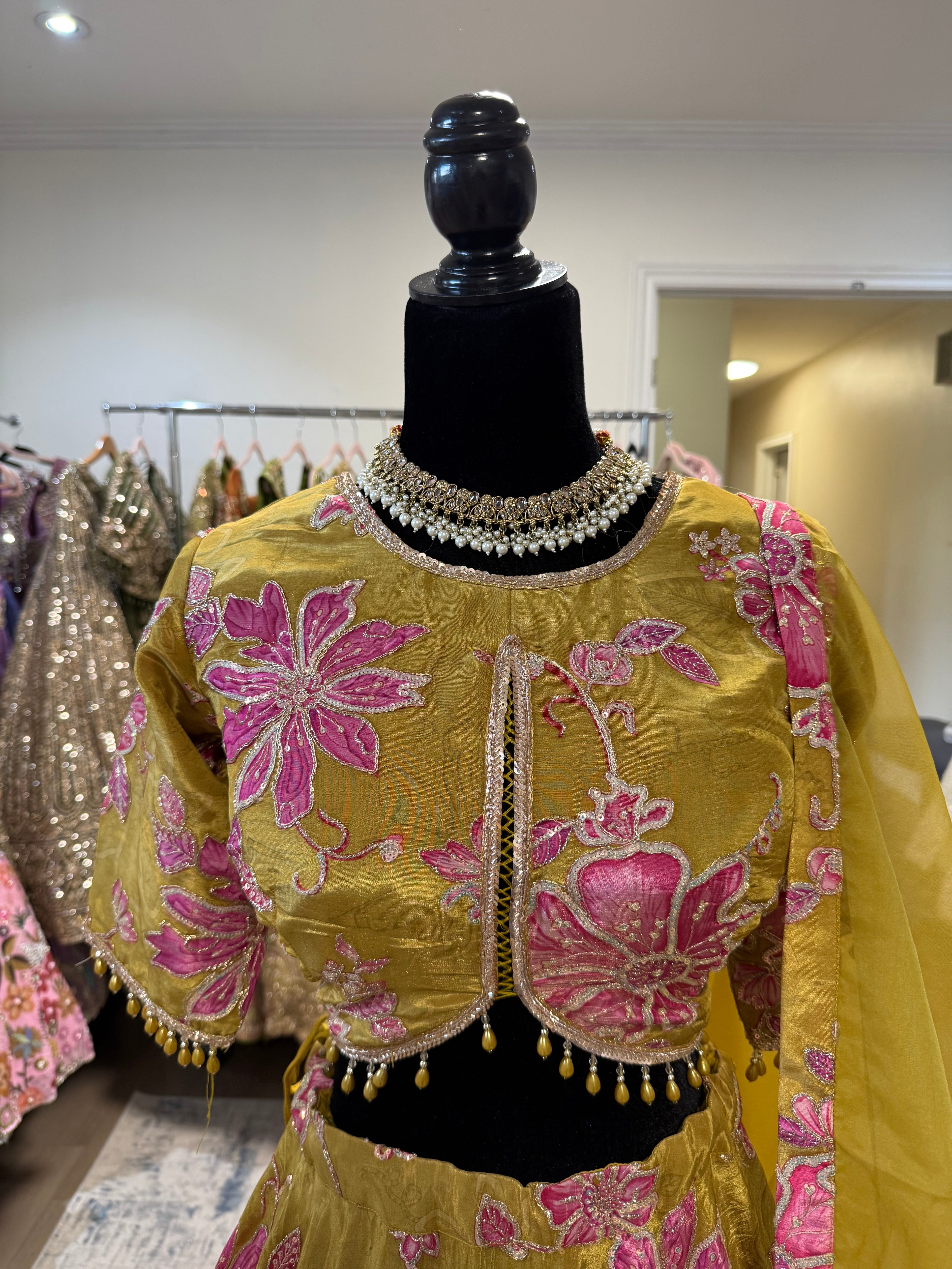Perfect haldi/mehendi/sangeet lehenga