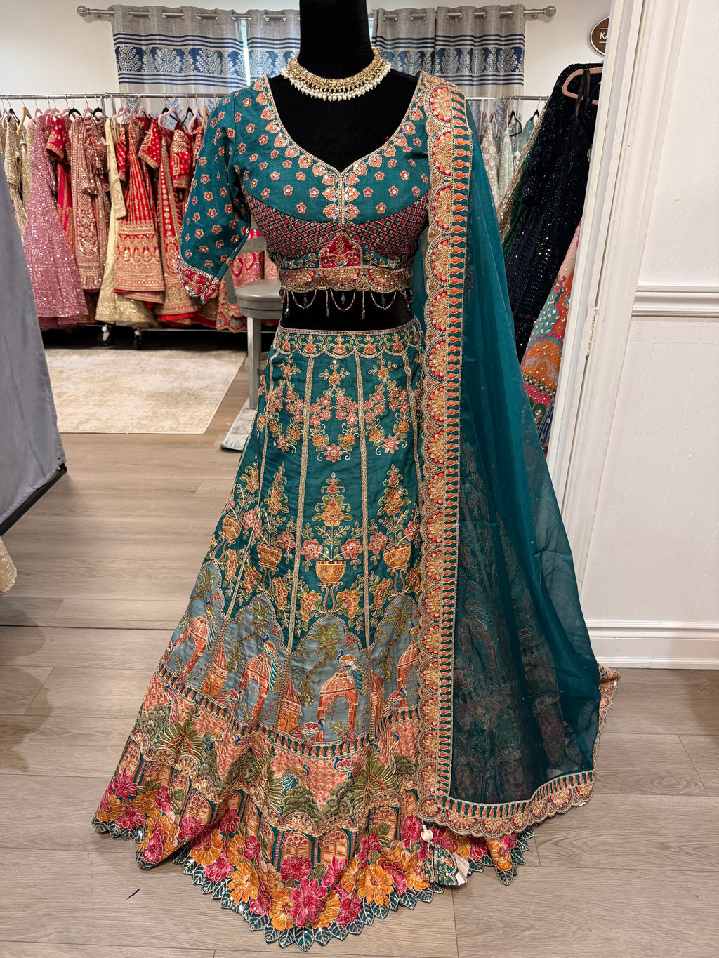 Perfect sangeet/jaggo/ mehendi Designer Lehenga choli