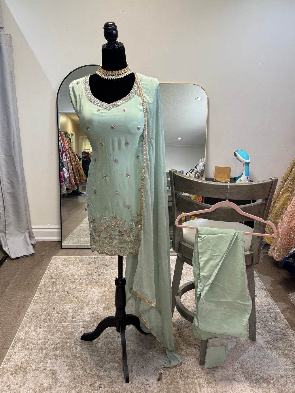 Salwar Embroidered suit